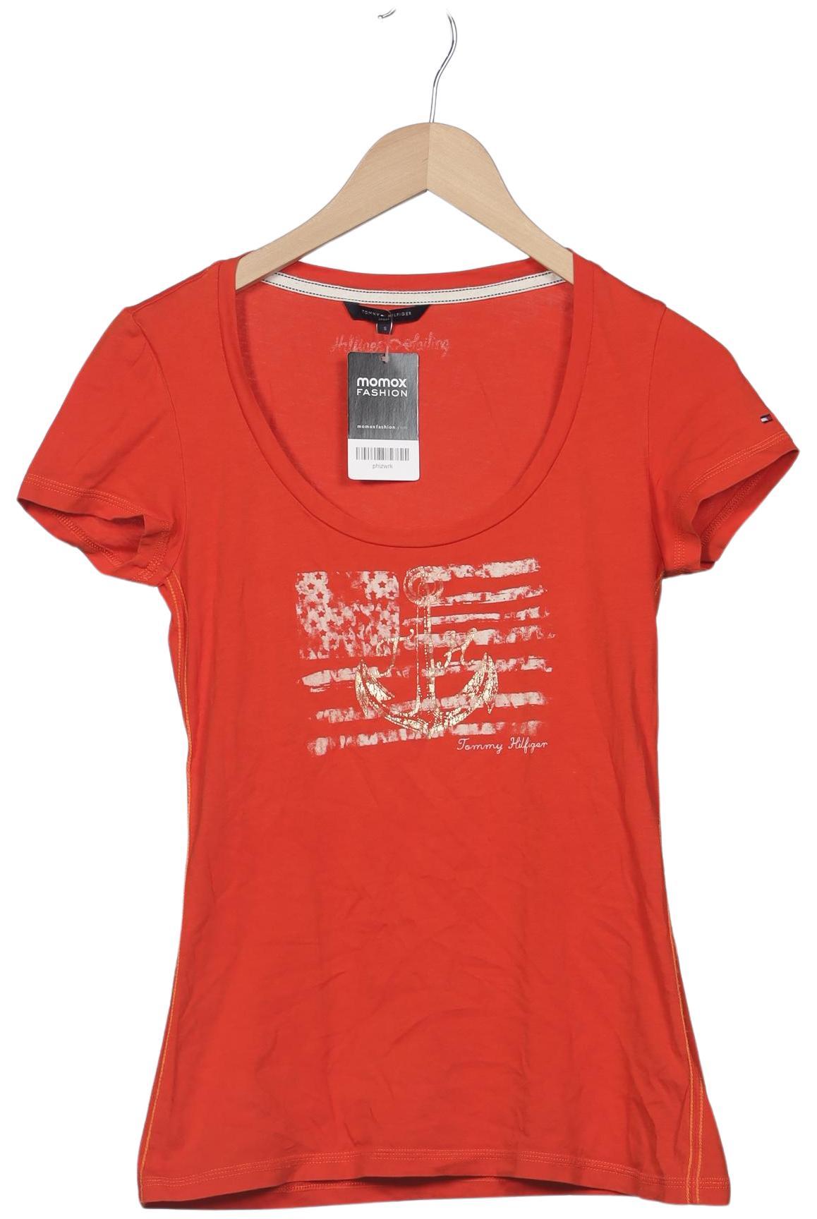 

Tommy Hilfiger Damen T-Shirt, rot, Gr. 36