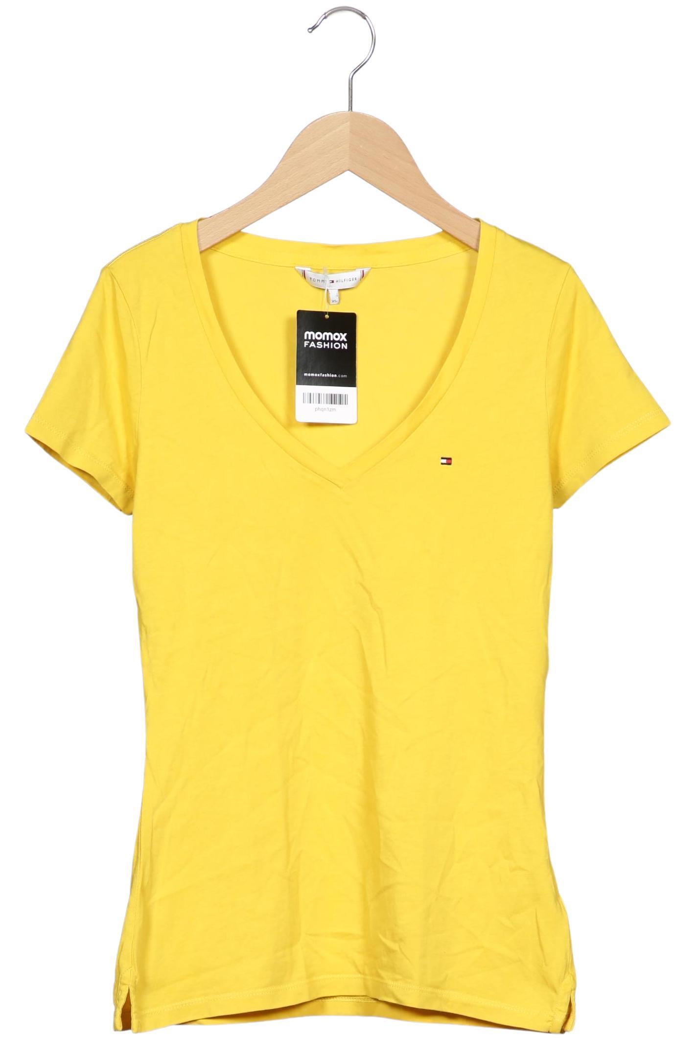

Tommy Hilfiger Damen T-Shirt, gelb, Gr. 34