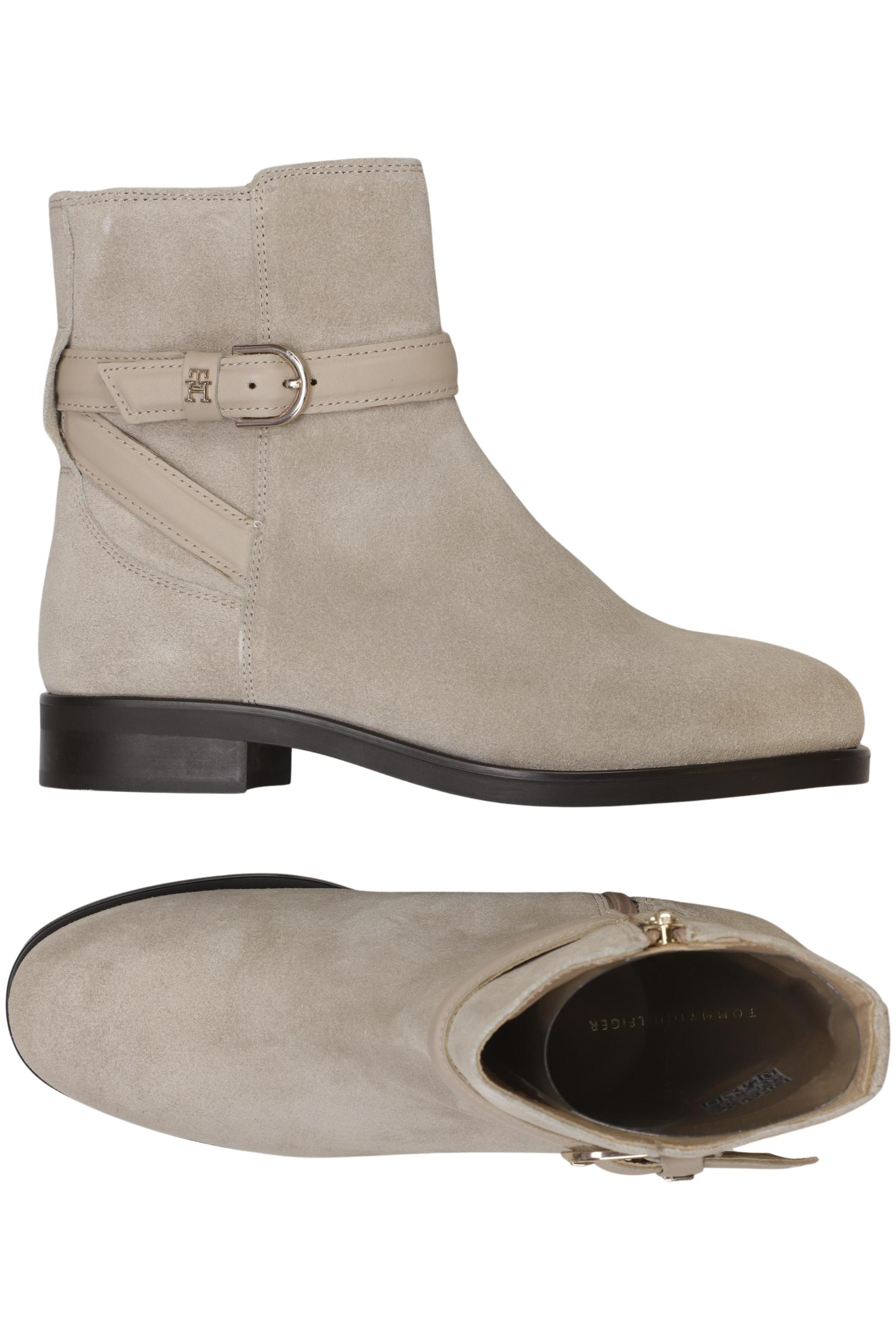 

Tommy Hilfiger Damen Stiefelette, beige, Gr. 39