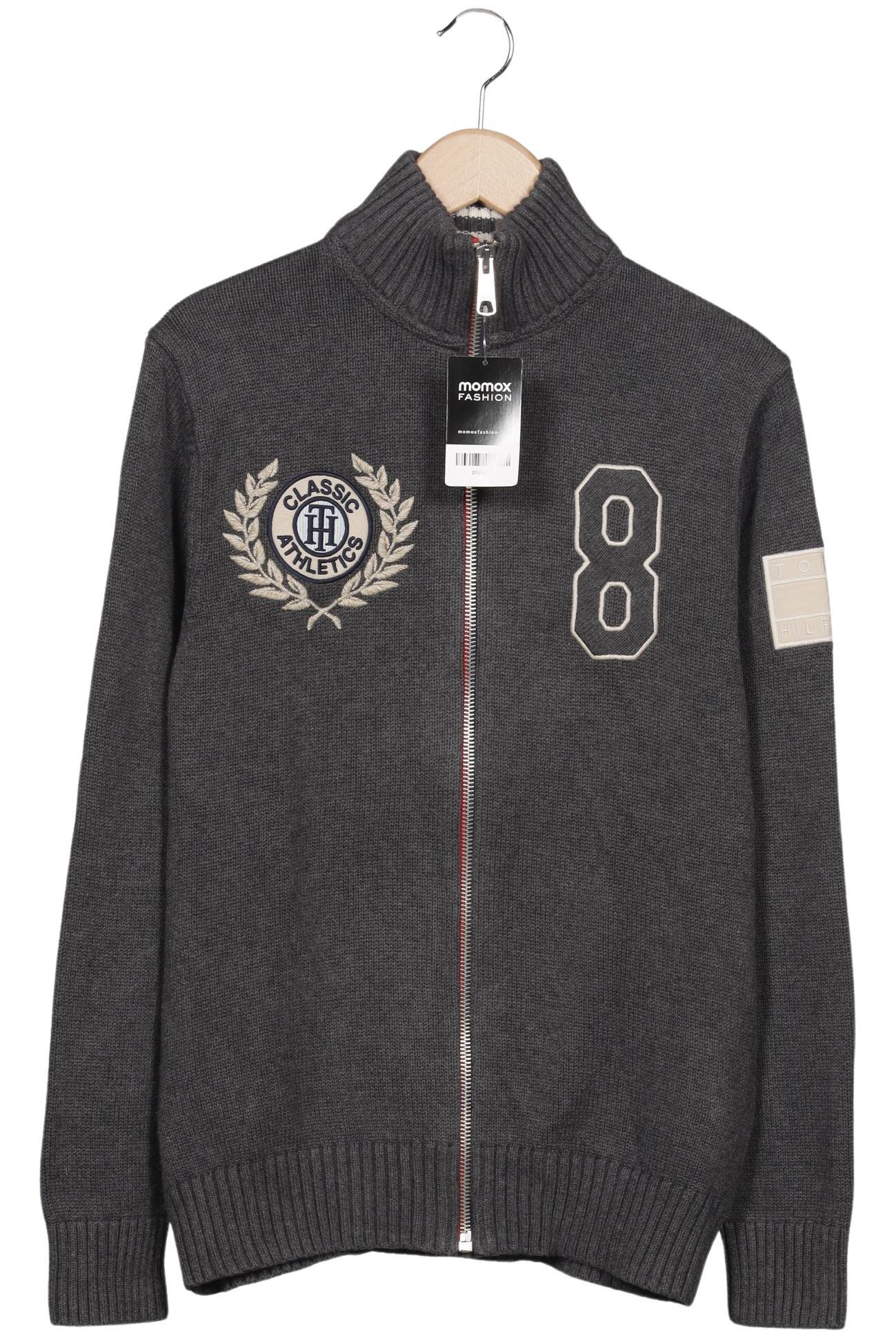 

Tommy Hilfiger Damen Strickjacke, grau, Gr. 38