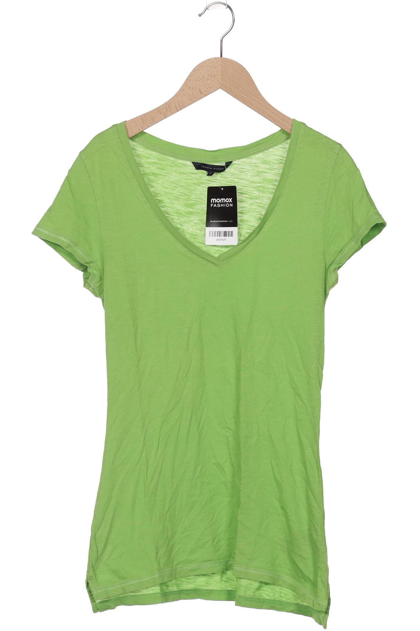

Tommy Hilfiger Damen T-Shirt, grün, Gr. 38