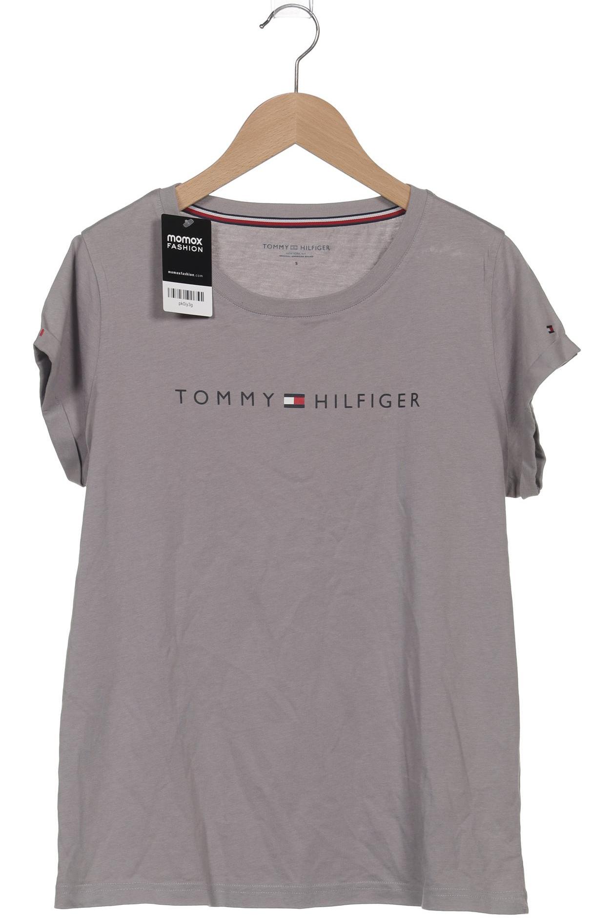 

Tommy Hilfiger Damen T-Shirt, grau, Gr. 36