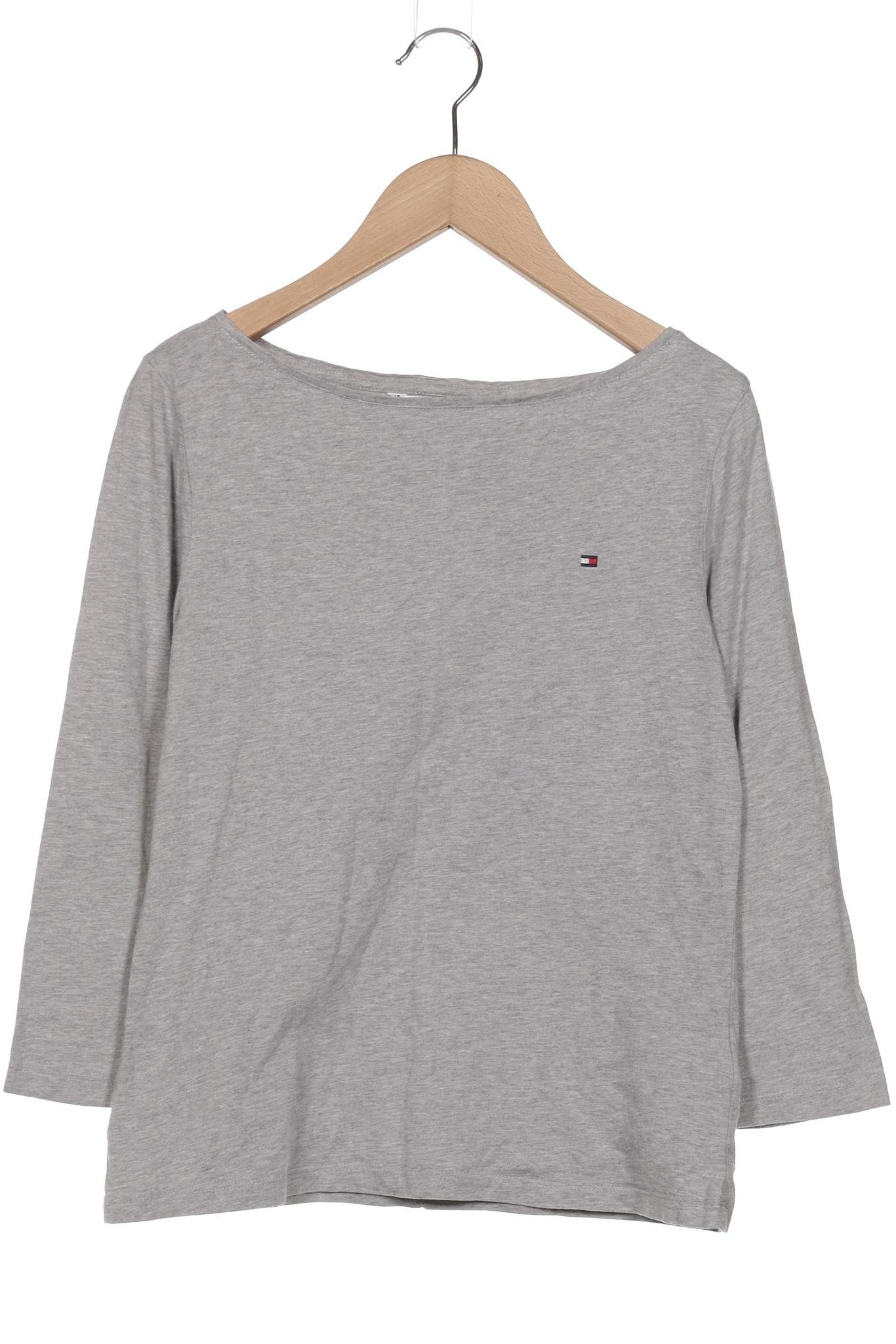 

Tommy Hilfiger Damen Langarmshirt, grau, Gr. 34