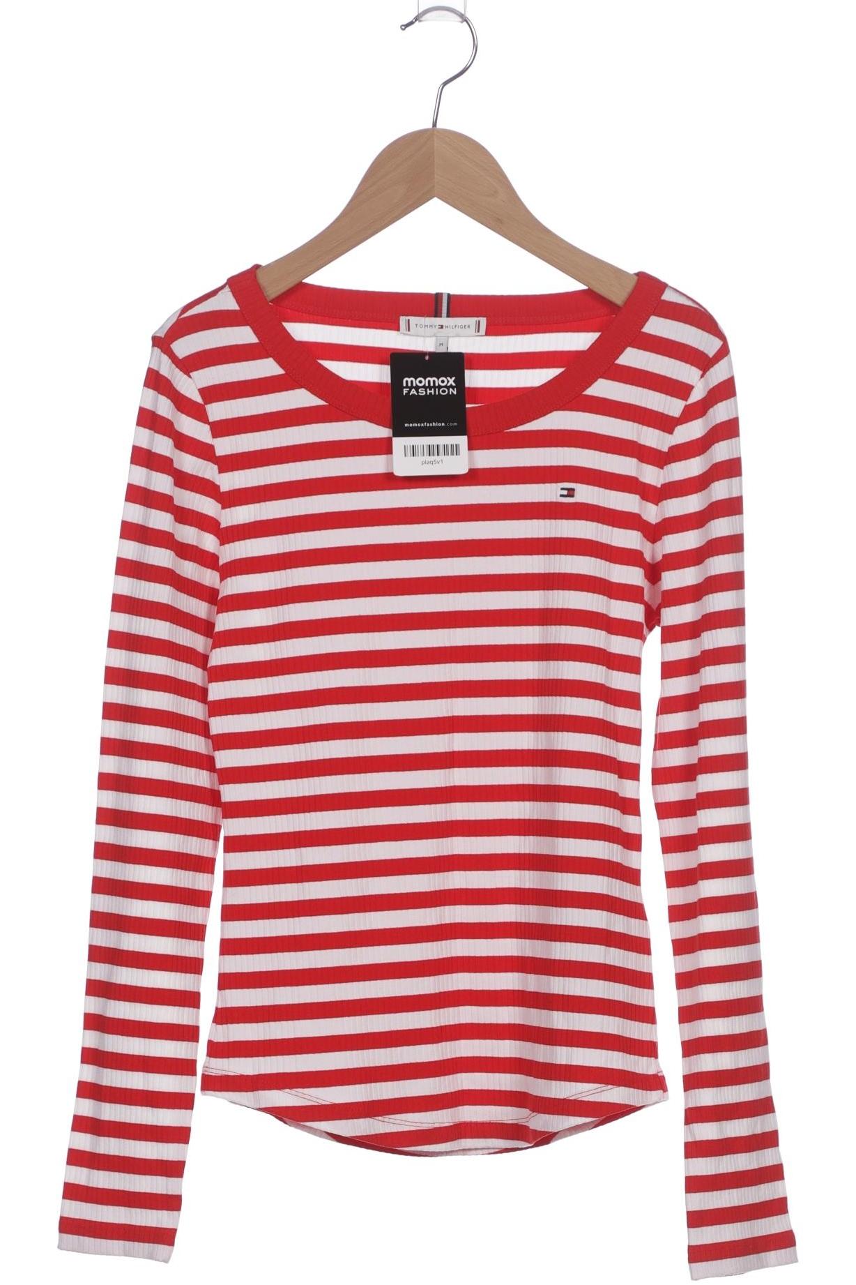 

Tommy Hilfiger Damen Langarmshirt, rot, Gr. 38
