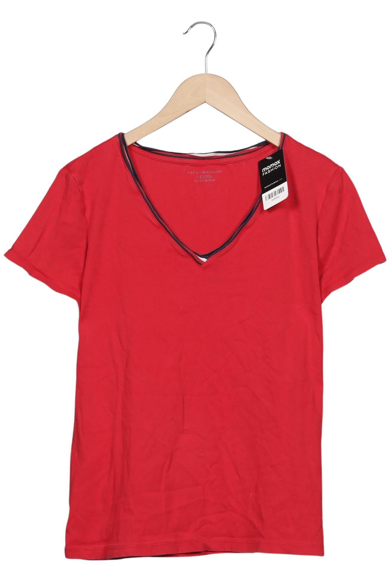 

Tommy Hilfiger Damen T-Shirt, rot, Gr. 46
