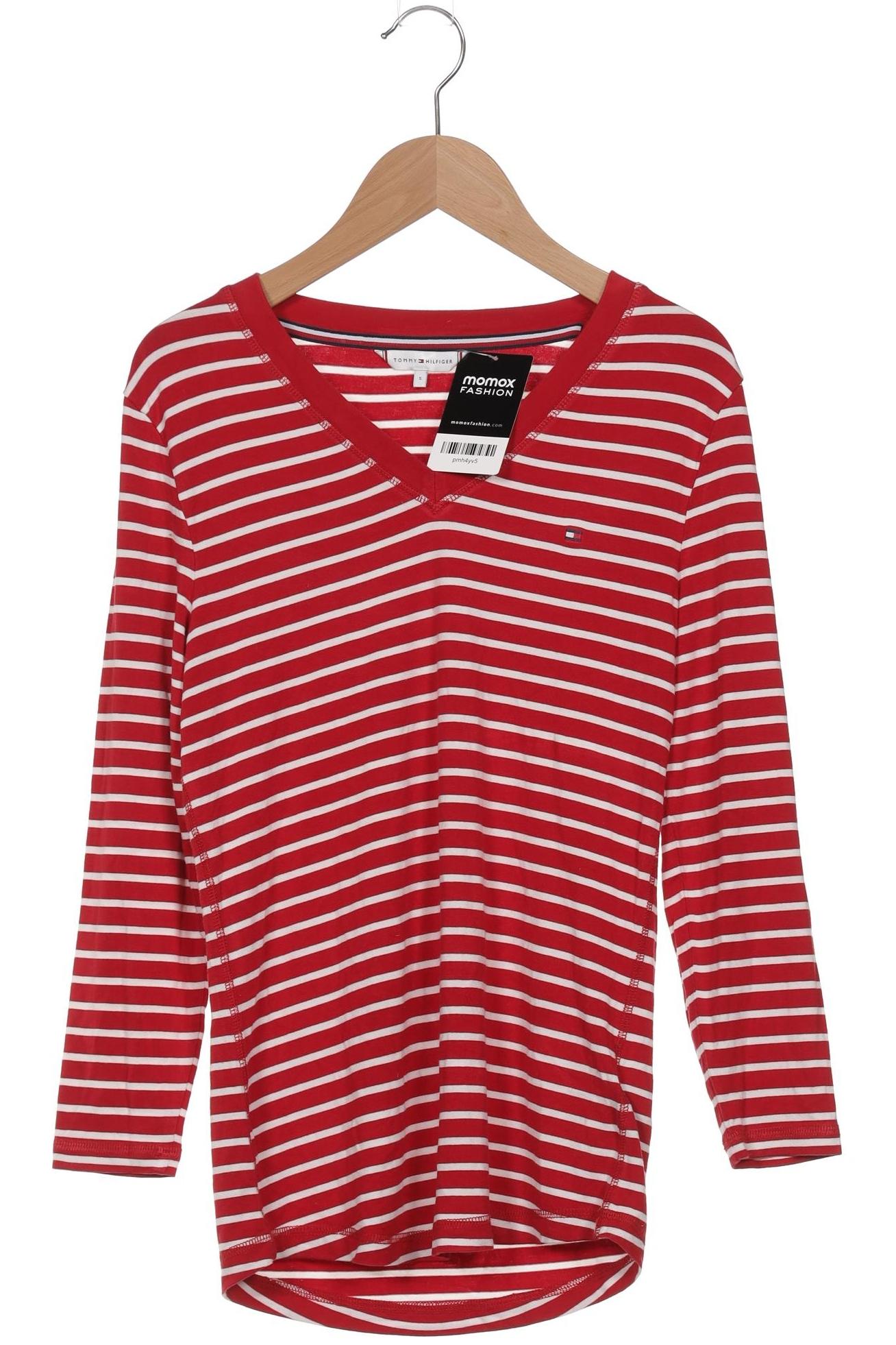 

Tommy Hilfiger Damen Langarmshirt, rot, Gr. 36