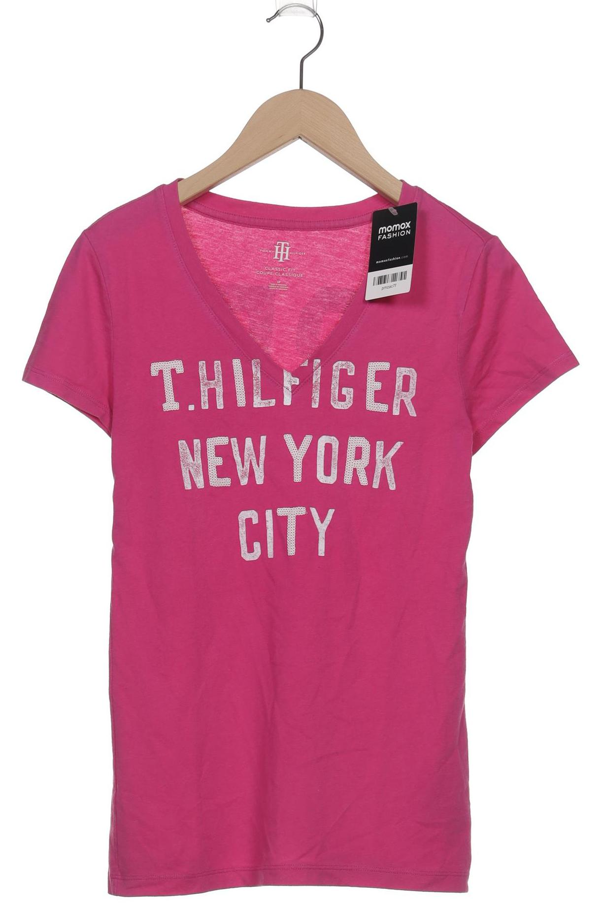 

Tommy Hilfiger Damen T-Shirt, pink, Gr. 36