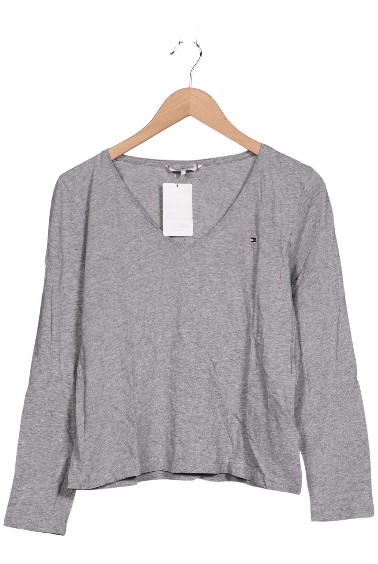 

Tommy Hilfiger Damen Langarmshirt, grau, Gr. 38