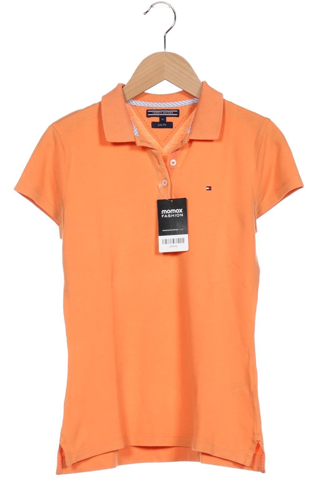 

Tommy Hilfiger Damen Poloshirt, orange, Gr. 34