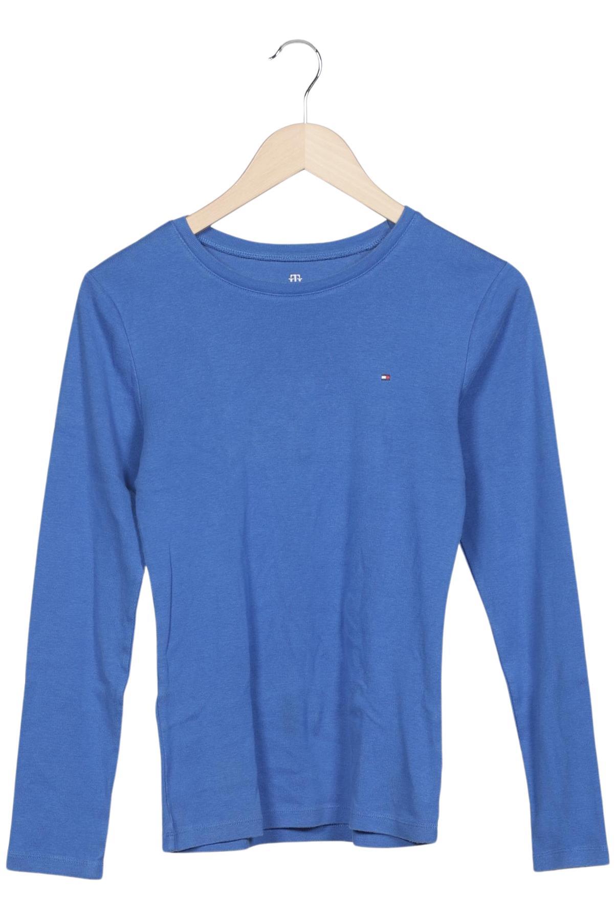 

Tommy Hilfiger Damen Langarmshirt, blau, Gr. 38