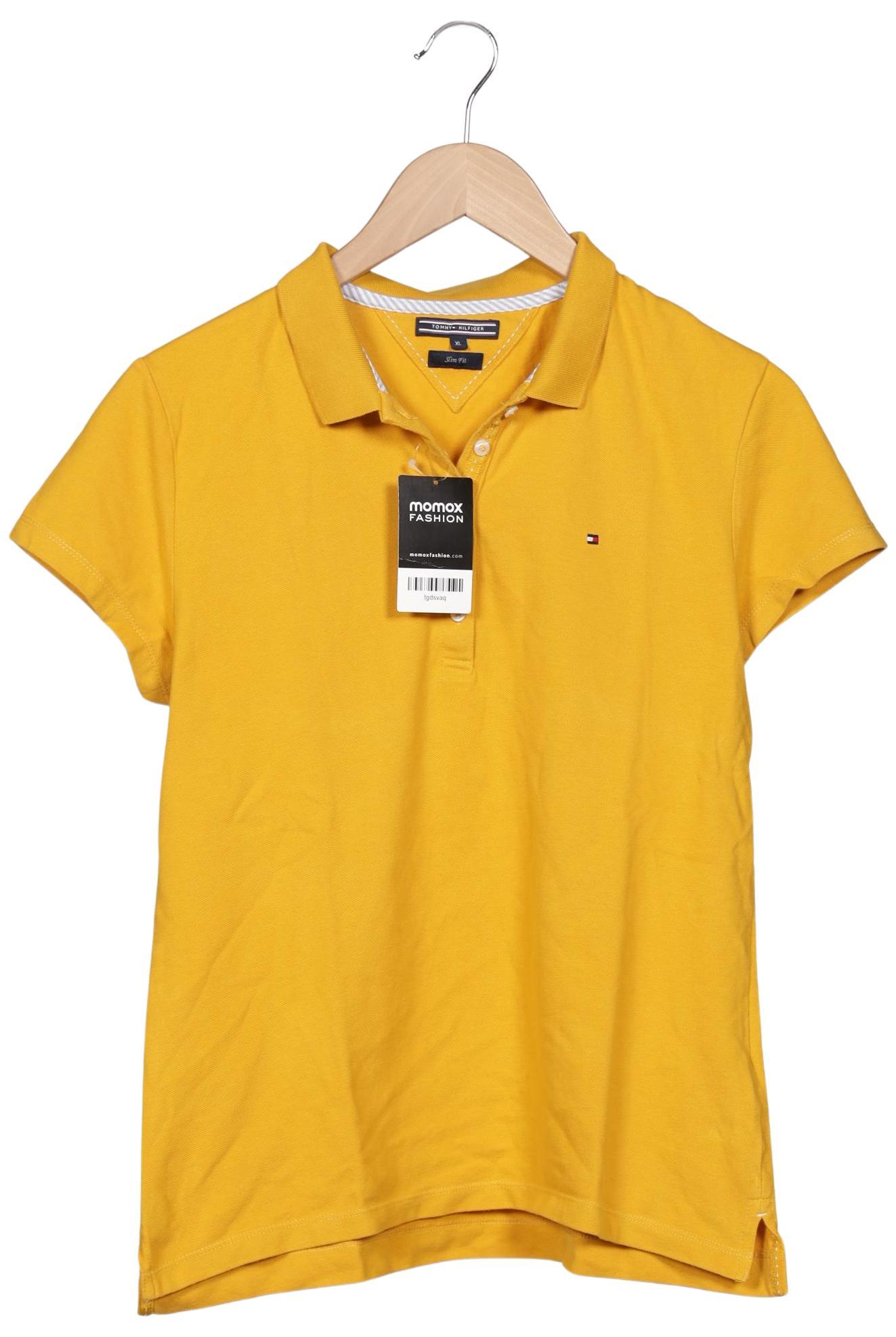 

Tommy Hilfiger Damen Poloshirt, gelb, Gr. 44