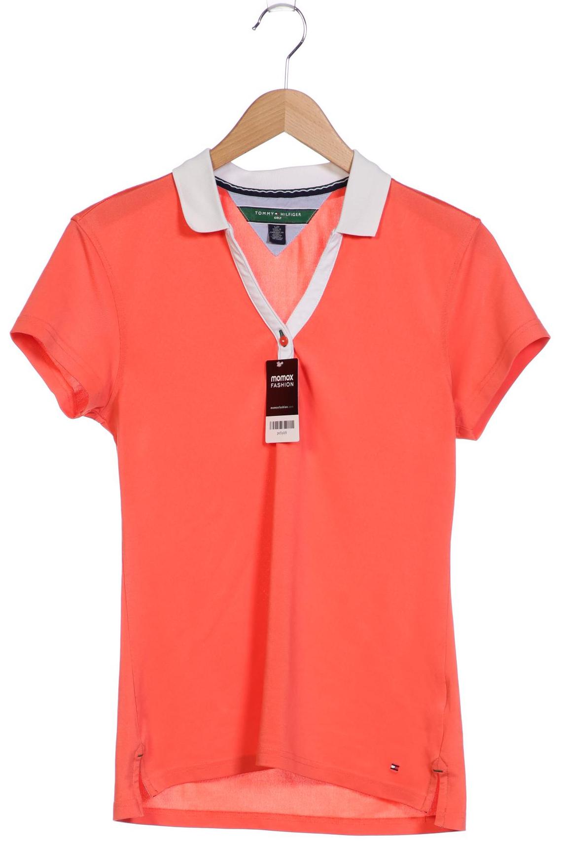 

Tommy Hilfiger Damen Poloshirt, orange, Gr. 36