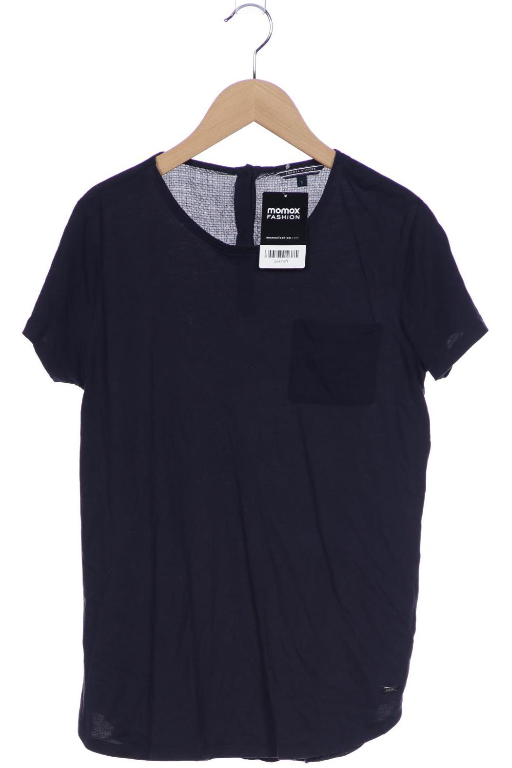 

Tommy Hilfiger Damen T-Shirt, marineblau, Gr. 36