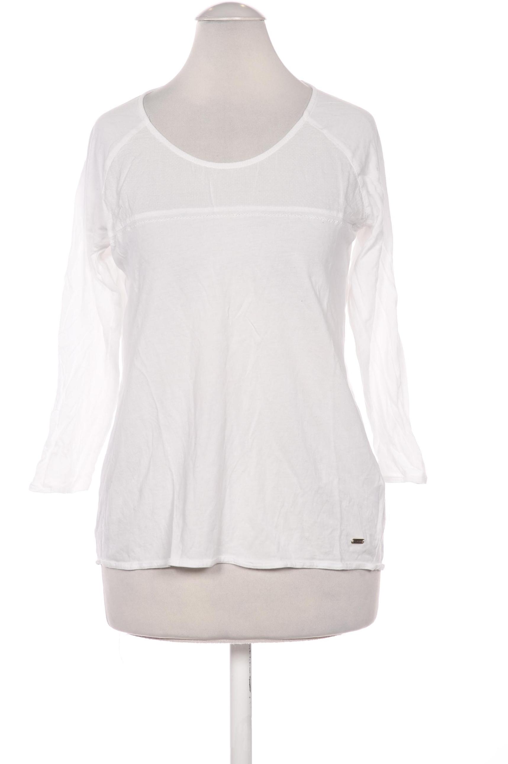 

Tommy Hilfiger Damen Langarmshirt, weiß, Gr. 36