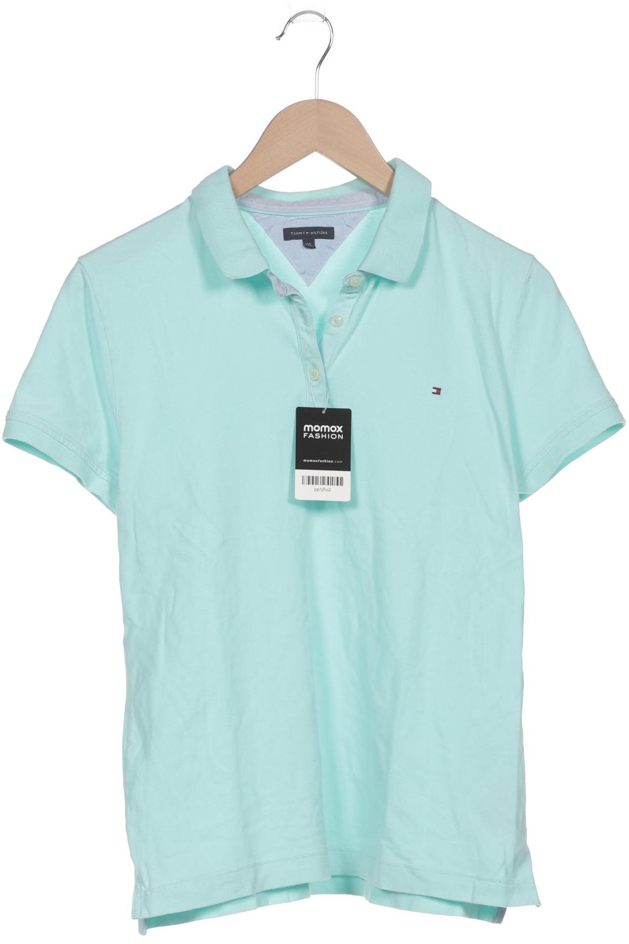 

Tommy Hilfiger Damen Poloshirt, hellblau, Gr. 46