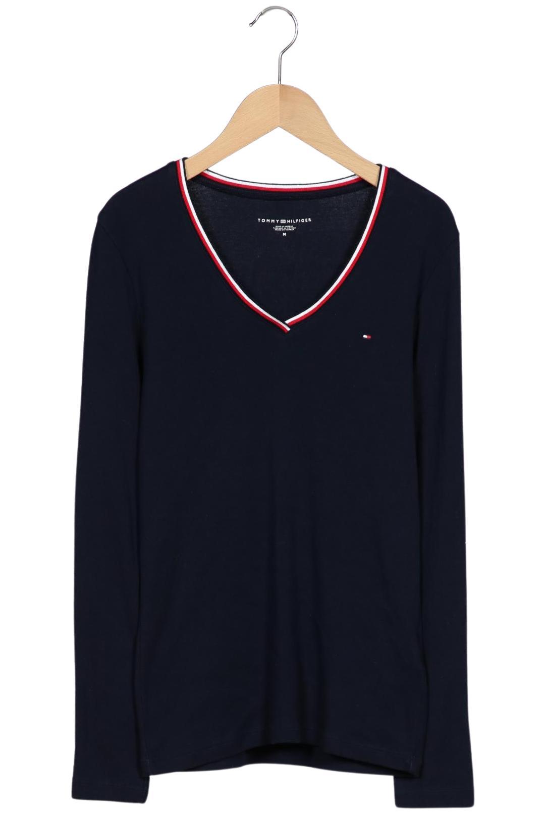 

Tommy Hilfiger Damen Langarmshirt, marineblau, Gr. 38