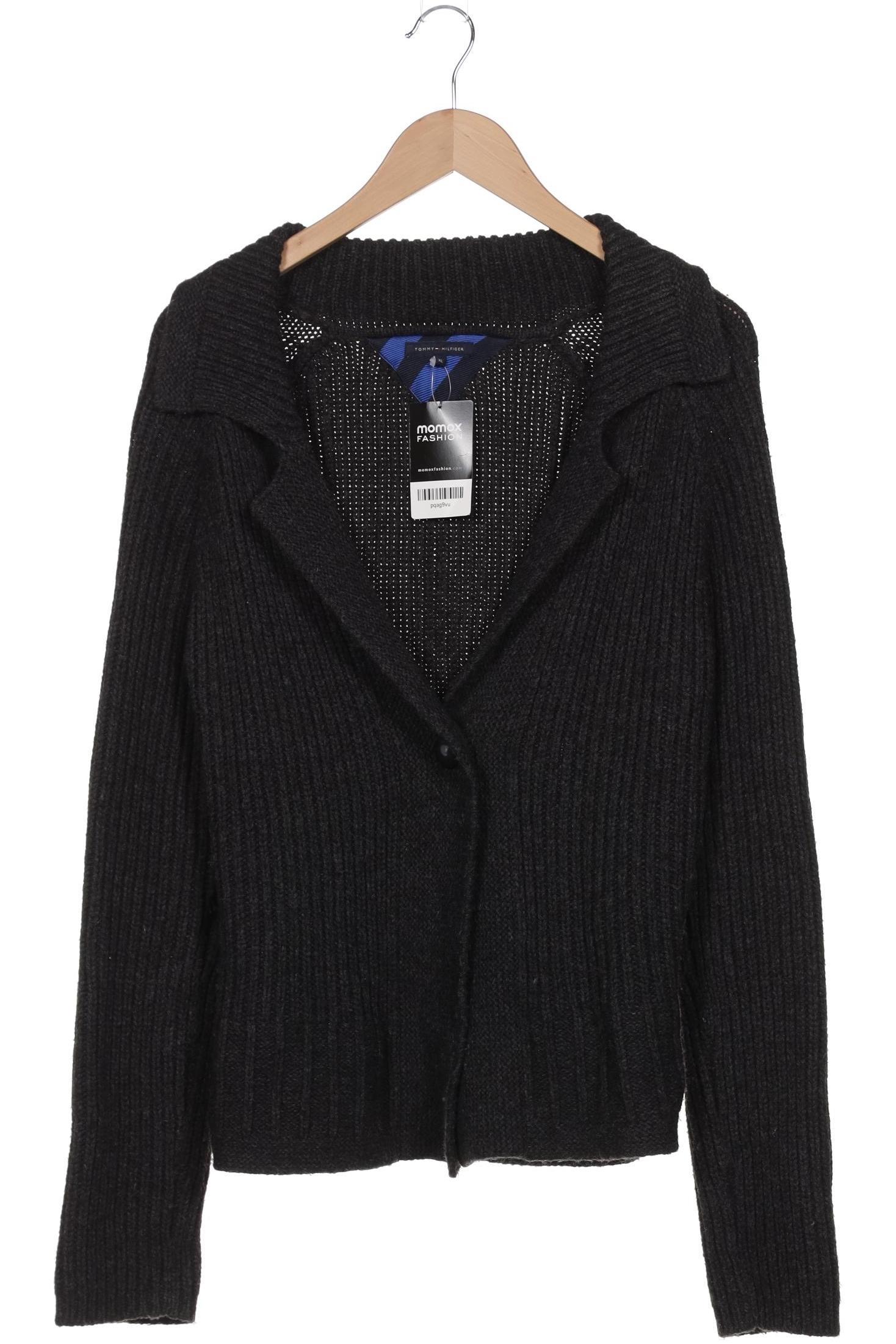 

Tommy Hilfiger Damen Strickjacke, grau, Gr. 44