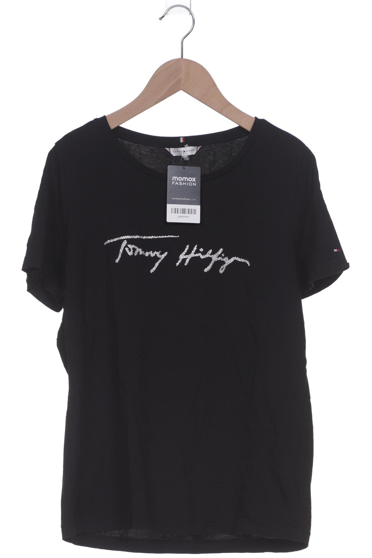 

Tommy Hilfiger Damen T-Shirt, schwarz, Gr. 42