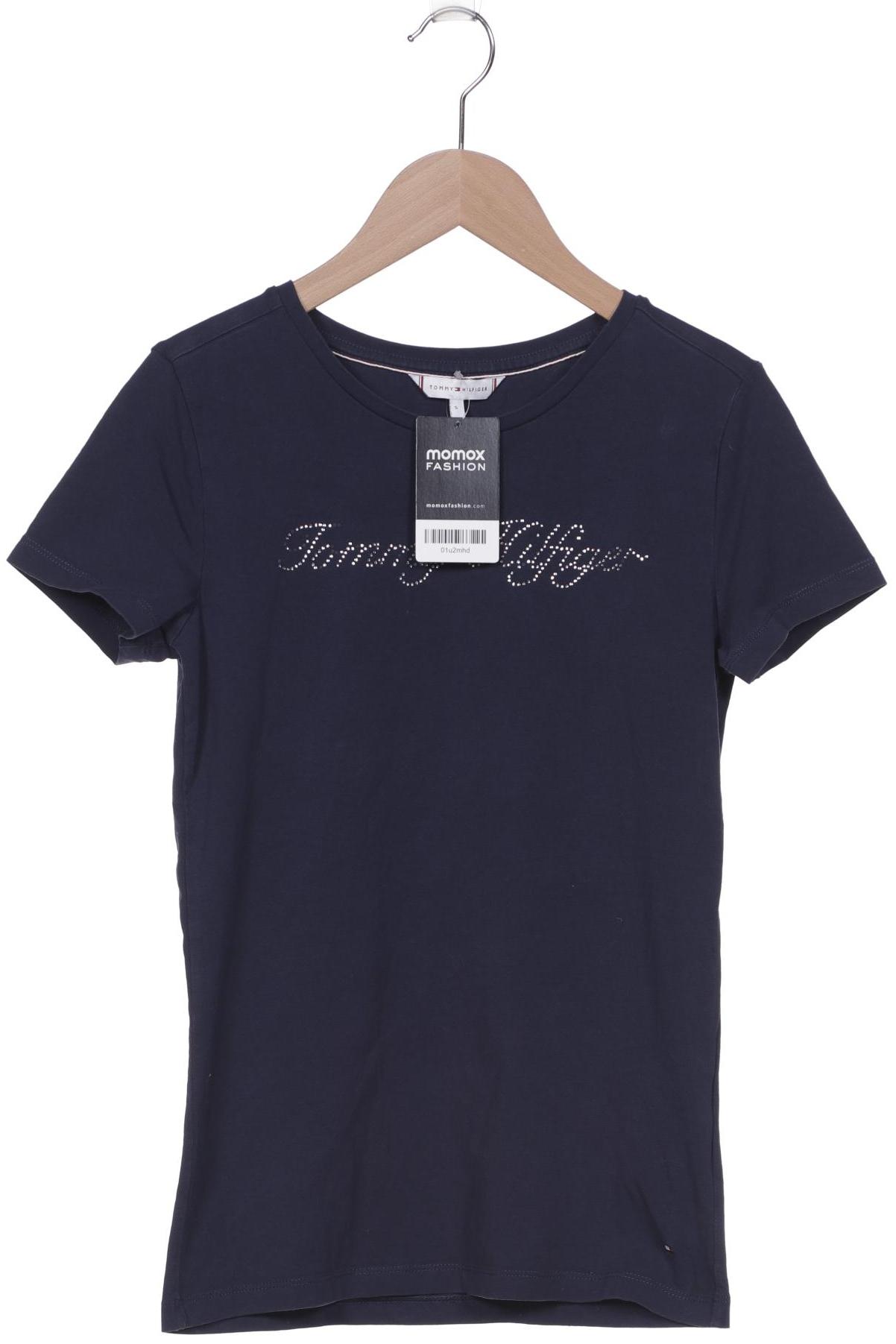 

Tommy Hilfiger Damen T-Shirt, marineblau, Gr. 36