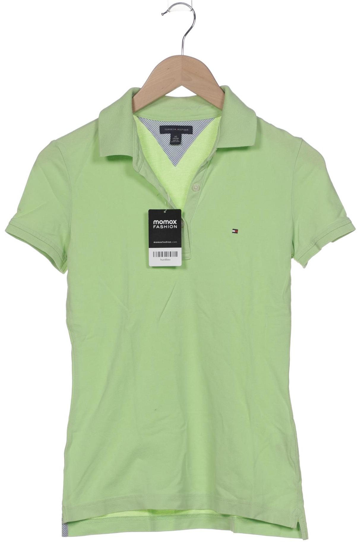 

Tommy Hilfiger Damen Poloshirt, hellgrün, Gr. 34
