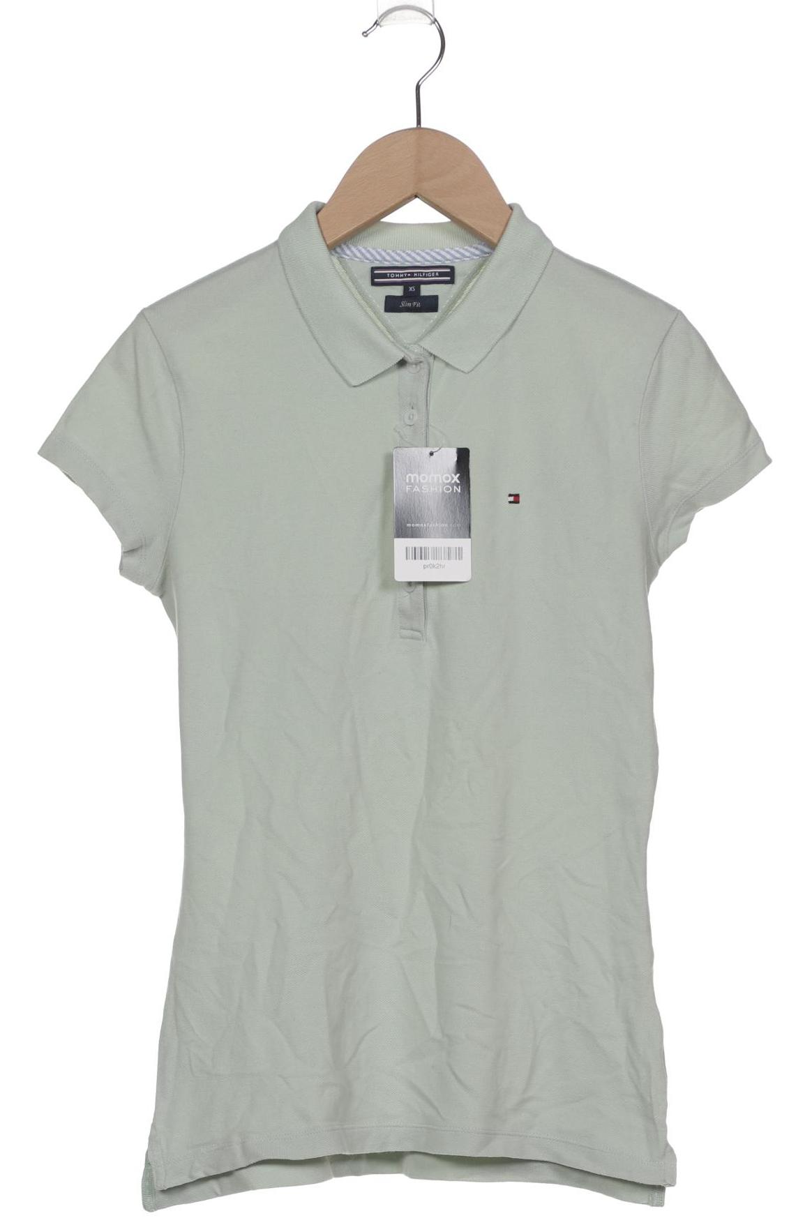 

Tommy Hilfiger Damen Poloshirt, hellgrün, Gr. 34