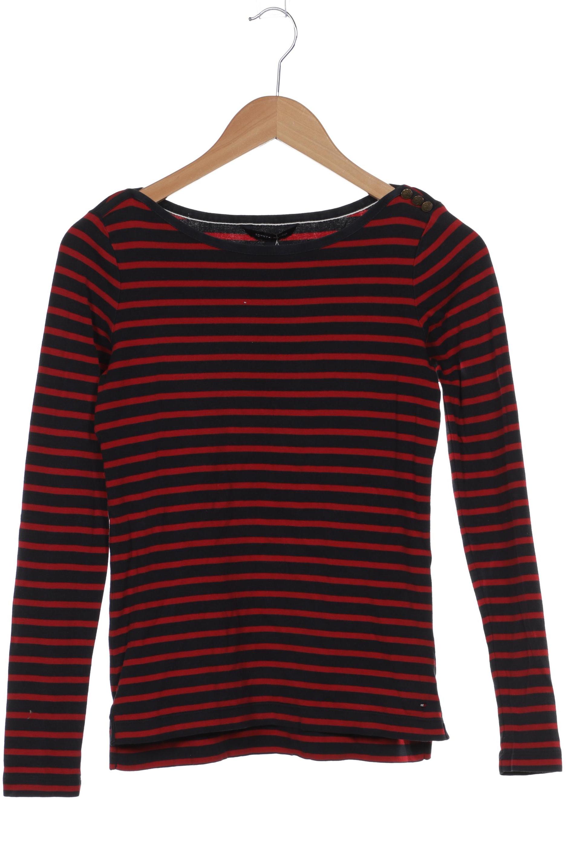 

Tommy Hilfiger Damen Langarmshirt, blau, Gr. 34
