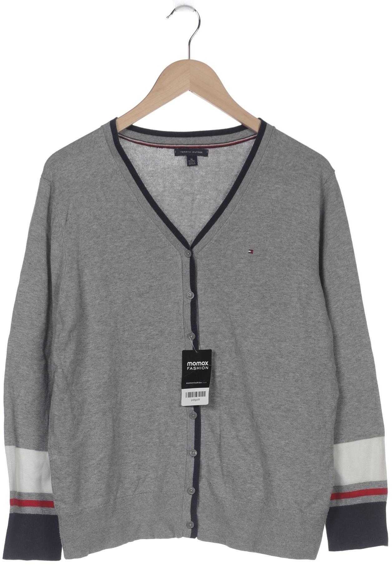 

Tommy Hilfiger Damen Strickjacke, grau, Gr. 44
