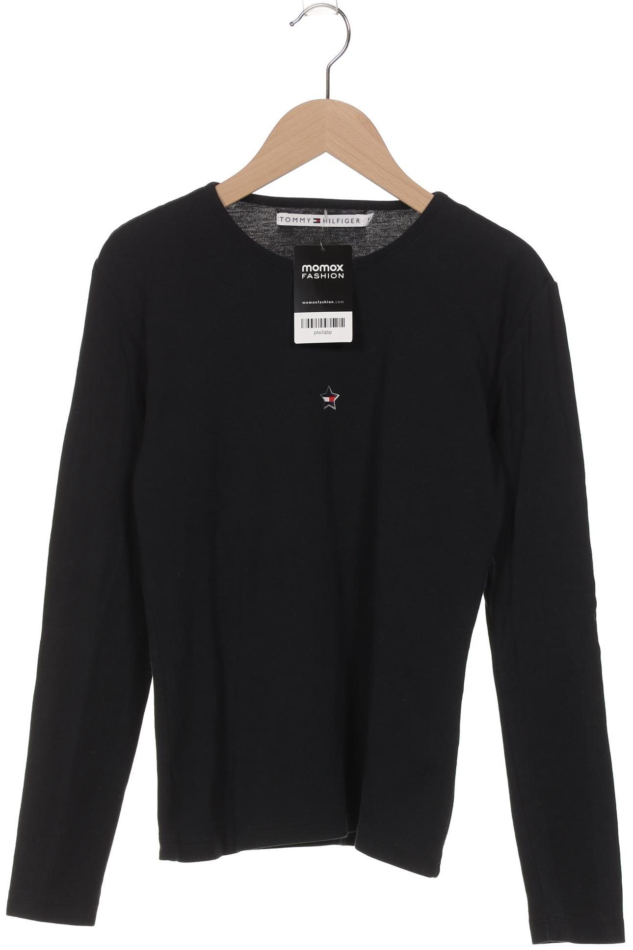 

Tommy Hilfiger Damen Langarmshirt, schwarz, Gr. 38