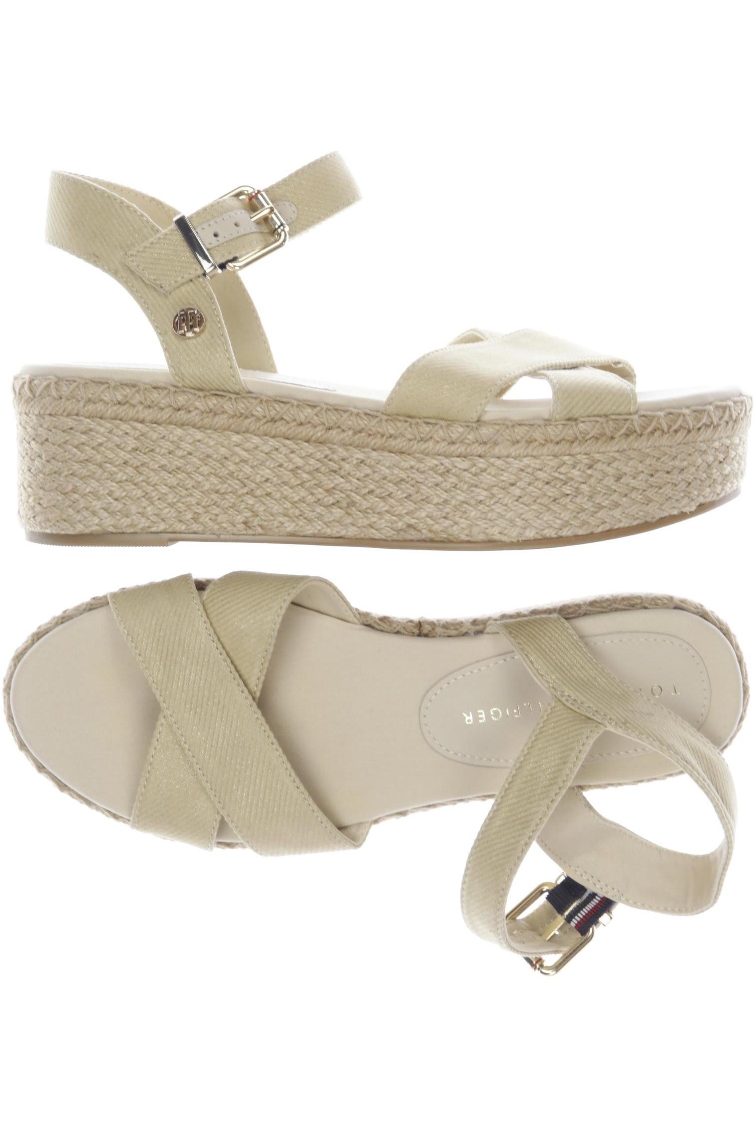 

Tommy Hilfiger Damen Sandale, beige, Gr. 38