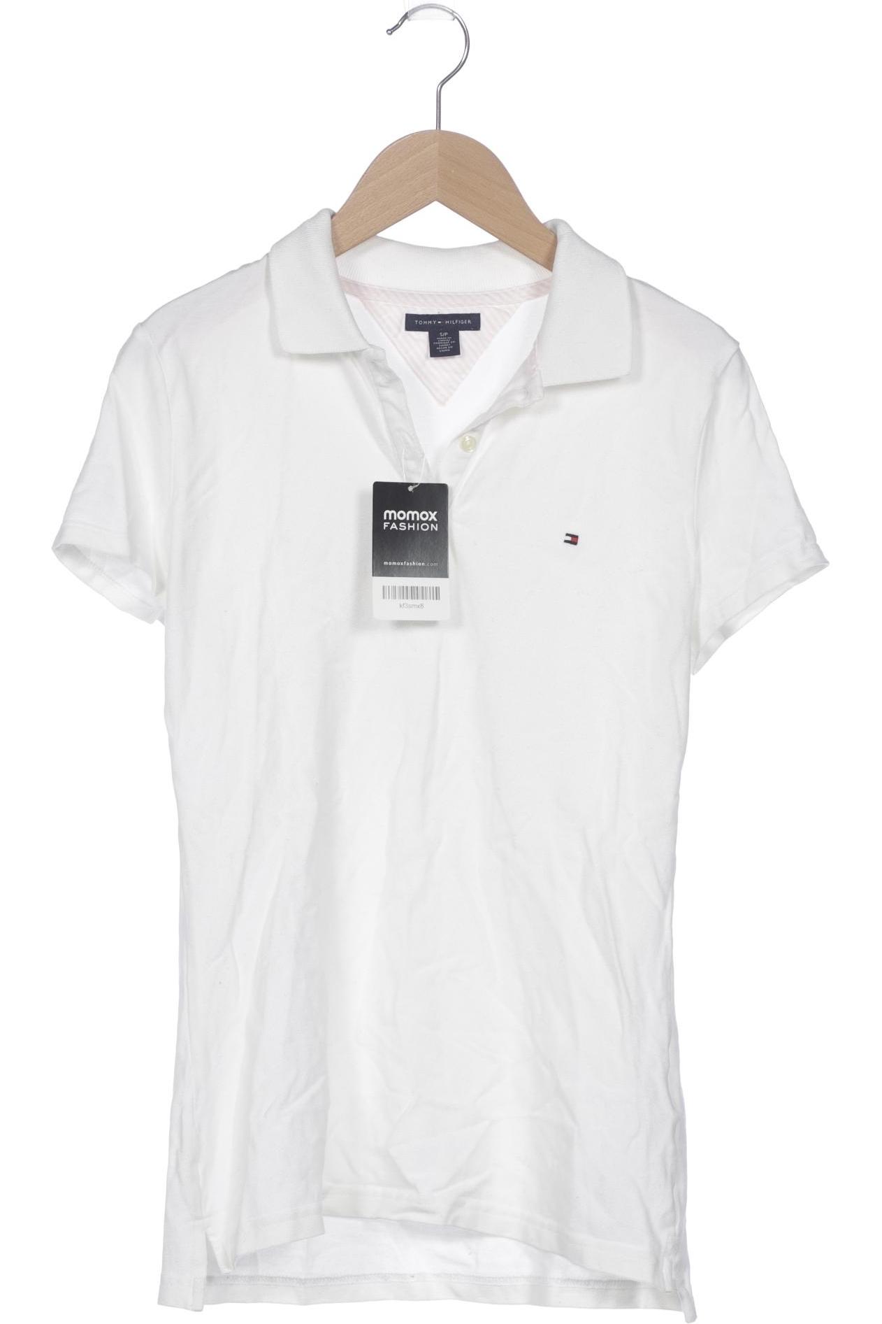 

Tommy Hilfiger Damen Poloshirt, weiß, Gr. 36
