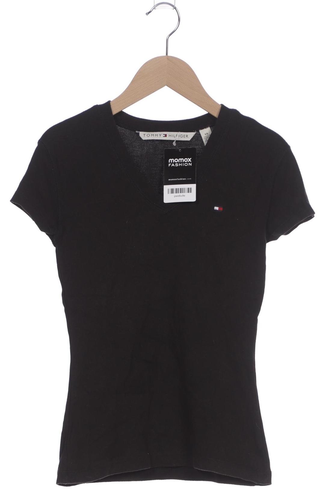 

Tommy Hilfiger Damen T-Shirt, schwarz, Gr. 34