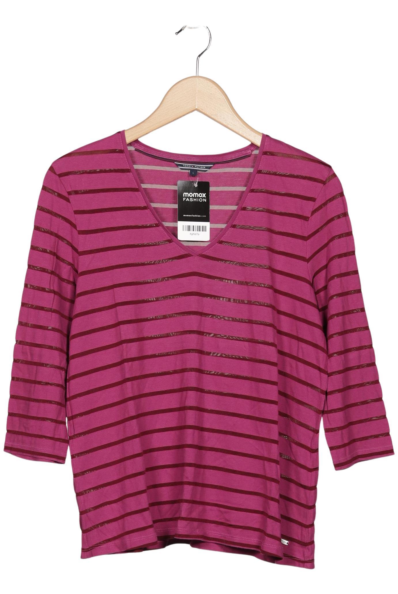 

Tommy Hilfiger Damen Langarmshirt, pink, Gr. 42