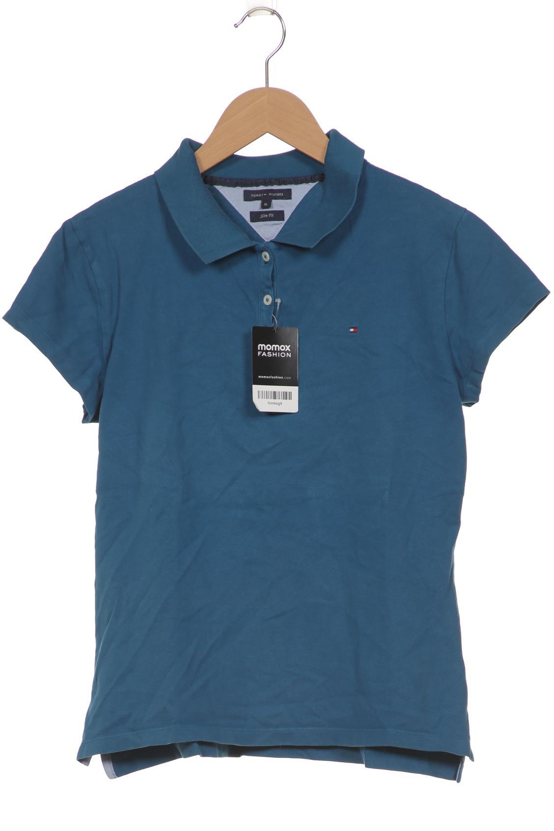 

Tommy Hilfiger Damen Poloshirt, blau, Gr. 44