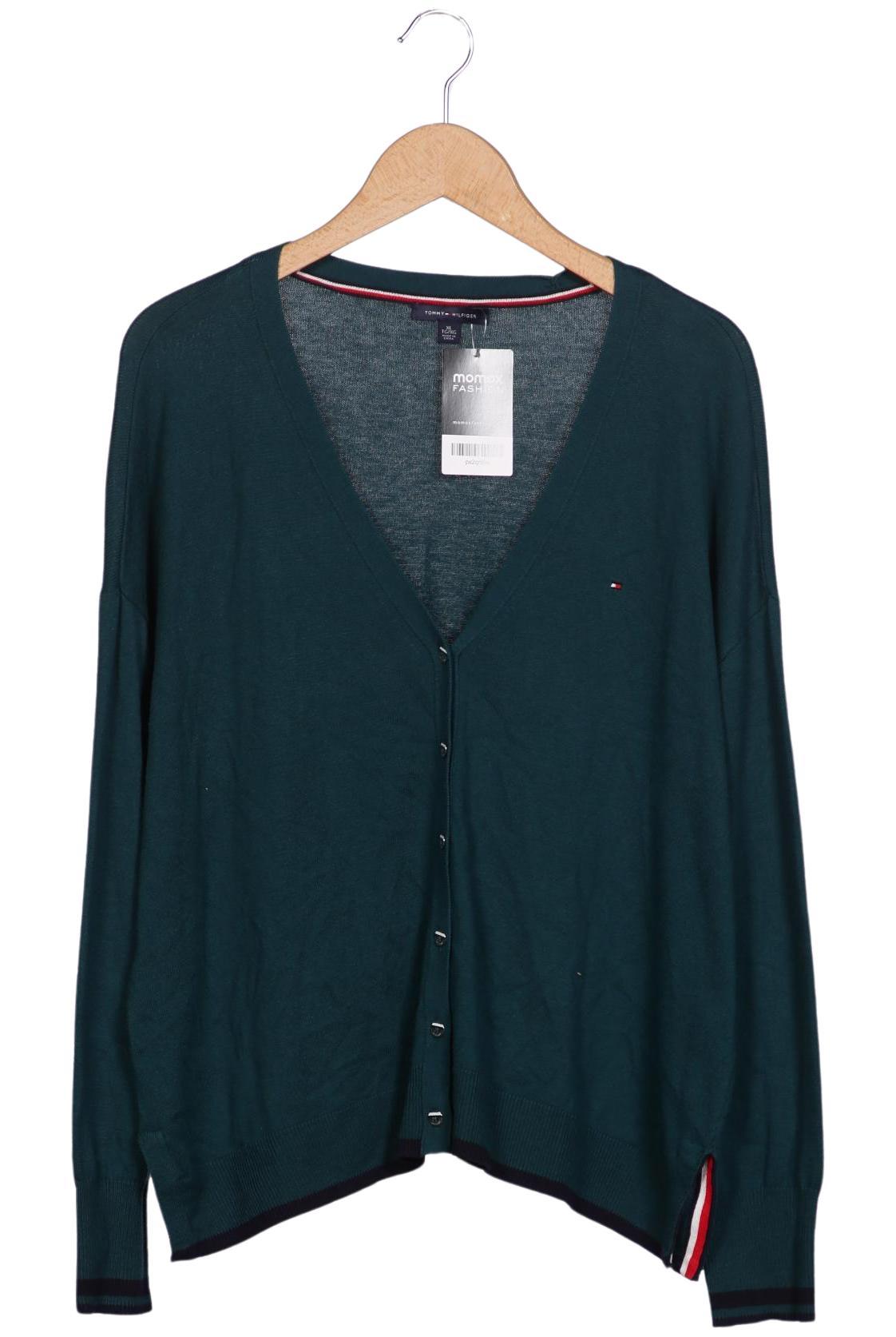 

Tommy Hilfiger Damen Strickjacke, grün, Gr. 44
