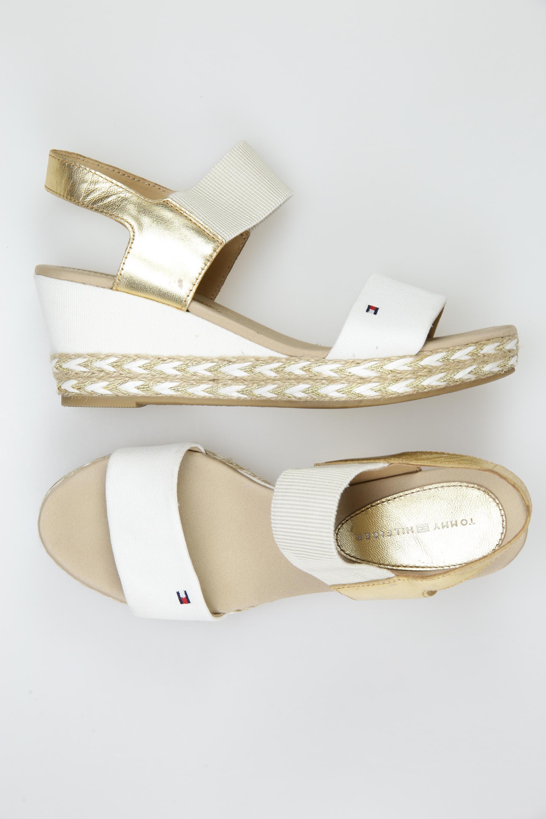 

Tommy Hilfiger Damen Sandale, weiß, Gr. 36