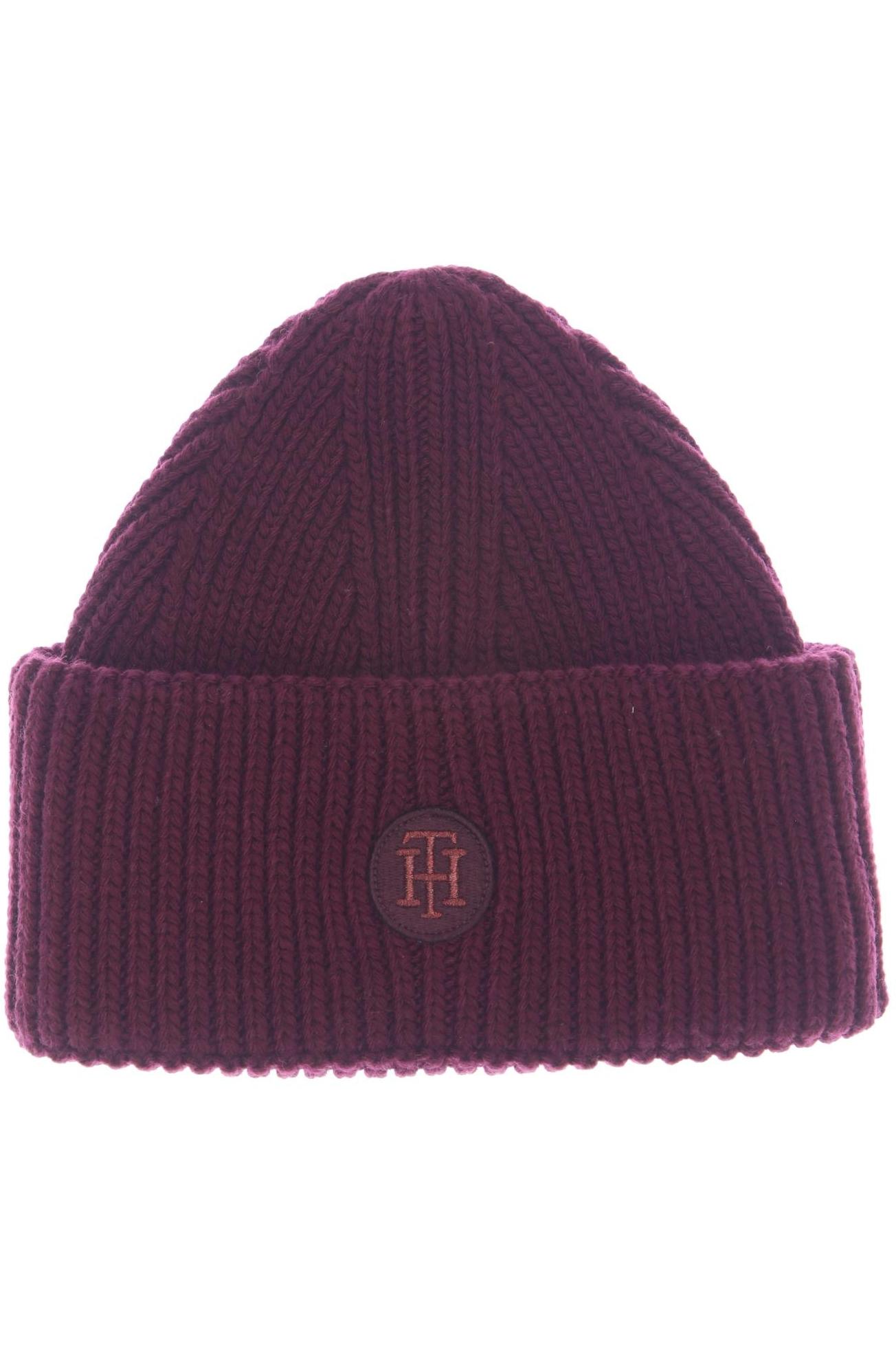 

Tommy Hilfiger Damen Hut/Mütze, bordeaux, Gr. uni