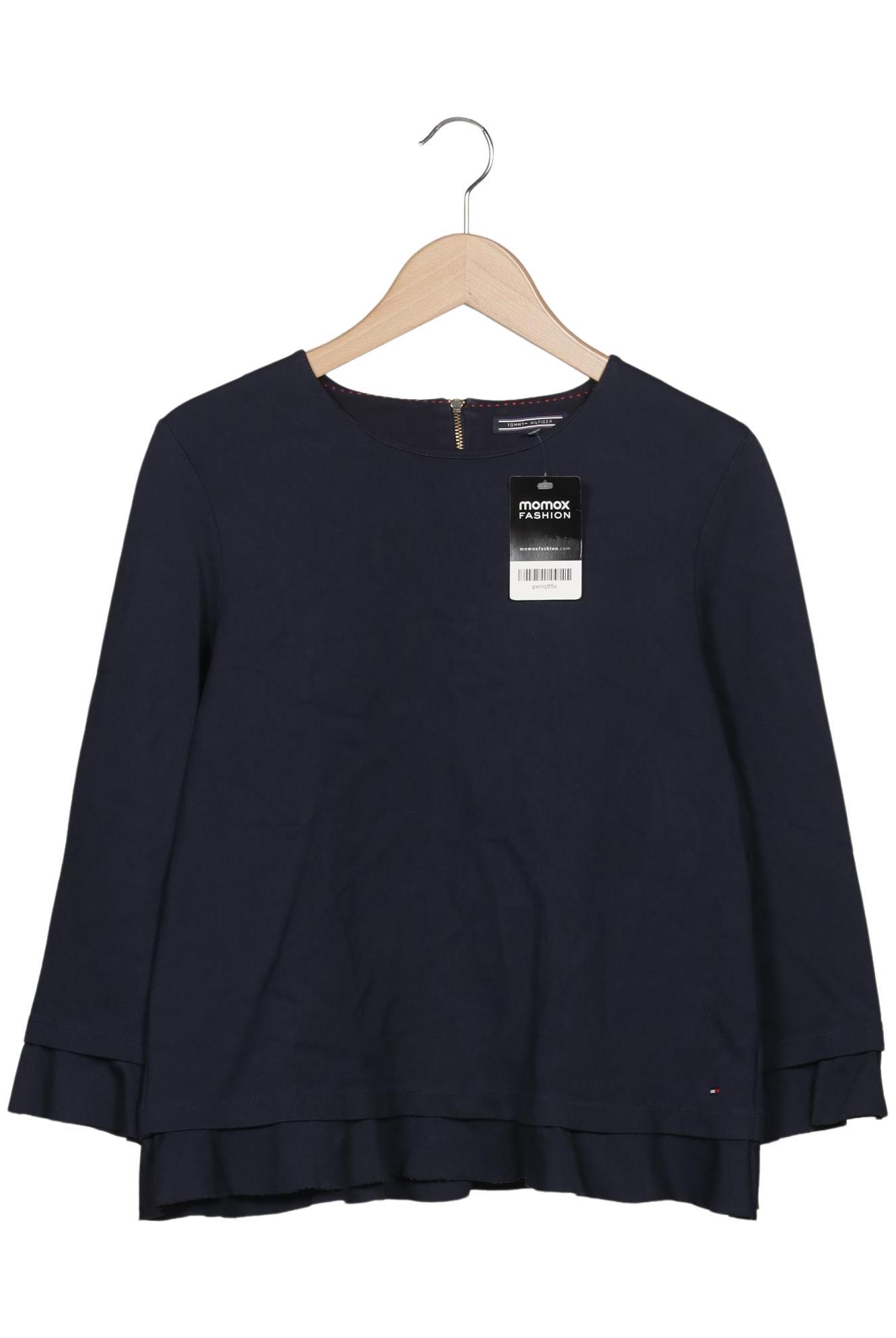 

Tommy Hilfiger Damen Langarmshirt, marineblau, Gr. 38
