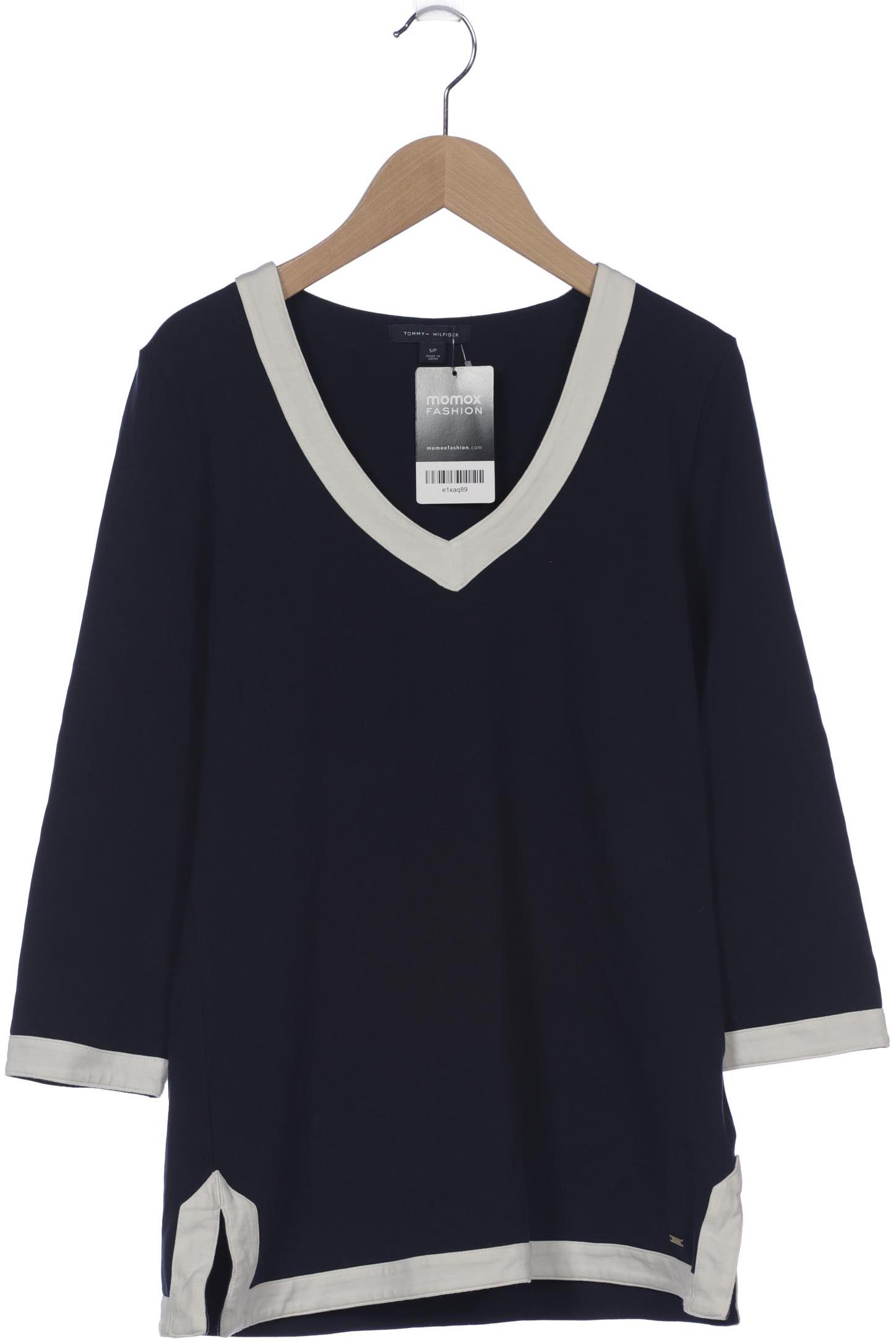 

Tommy Hilfiger Damen Langarmshirt, marineblau