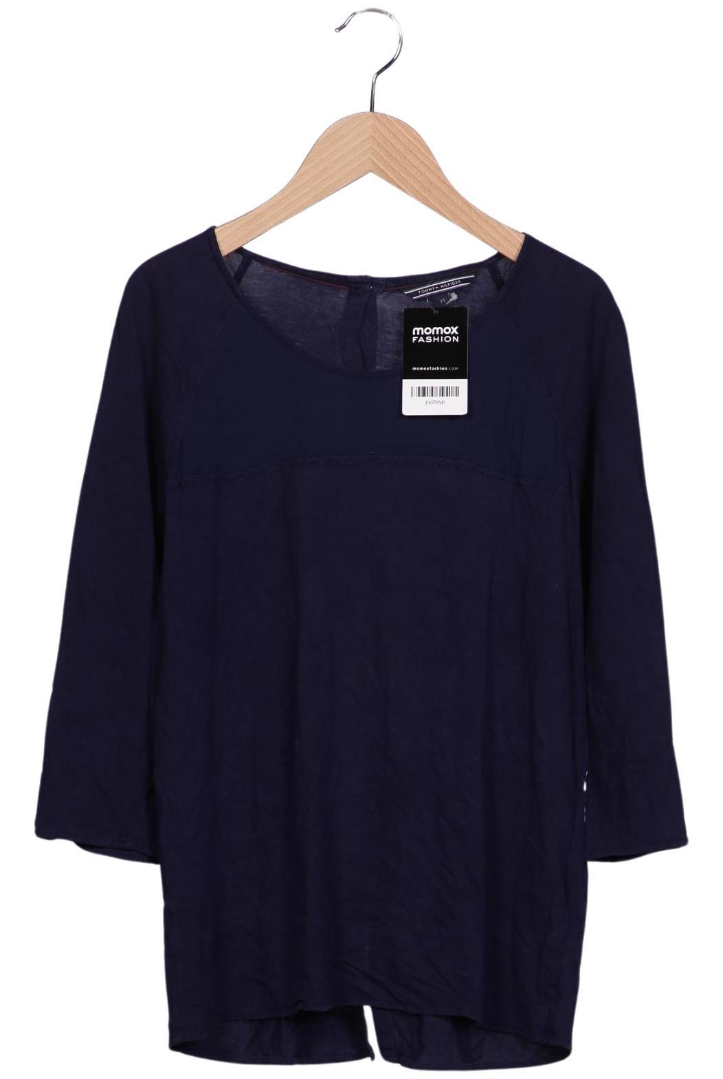 

Tommy Hilfiger Damen Langarmshirt, marineblau, Gr. 38
