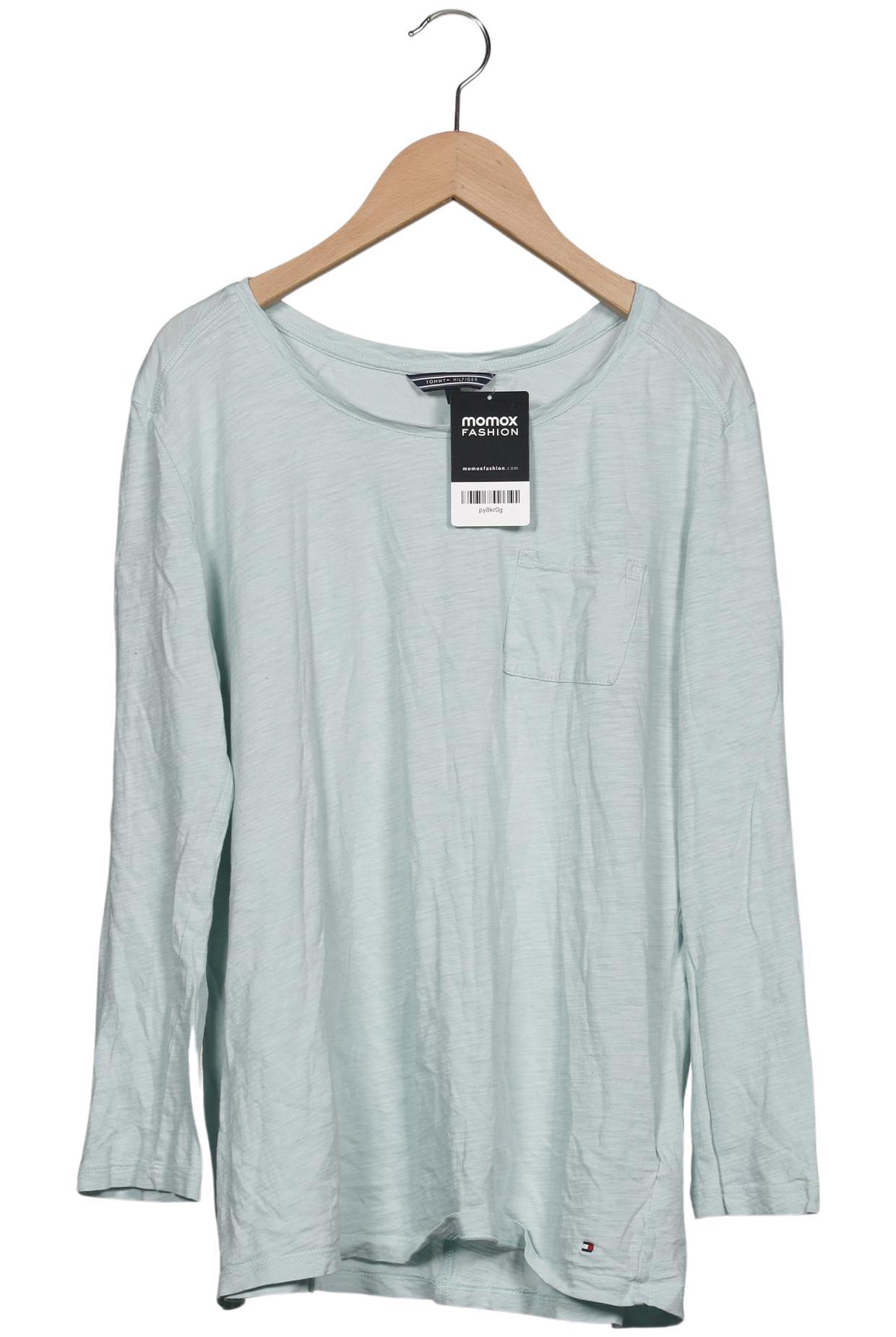 

Tommy Hilfiger Damen Langarmshirt, türkis, Gr. 38
