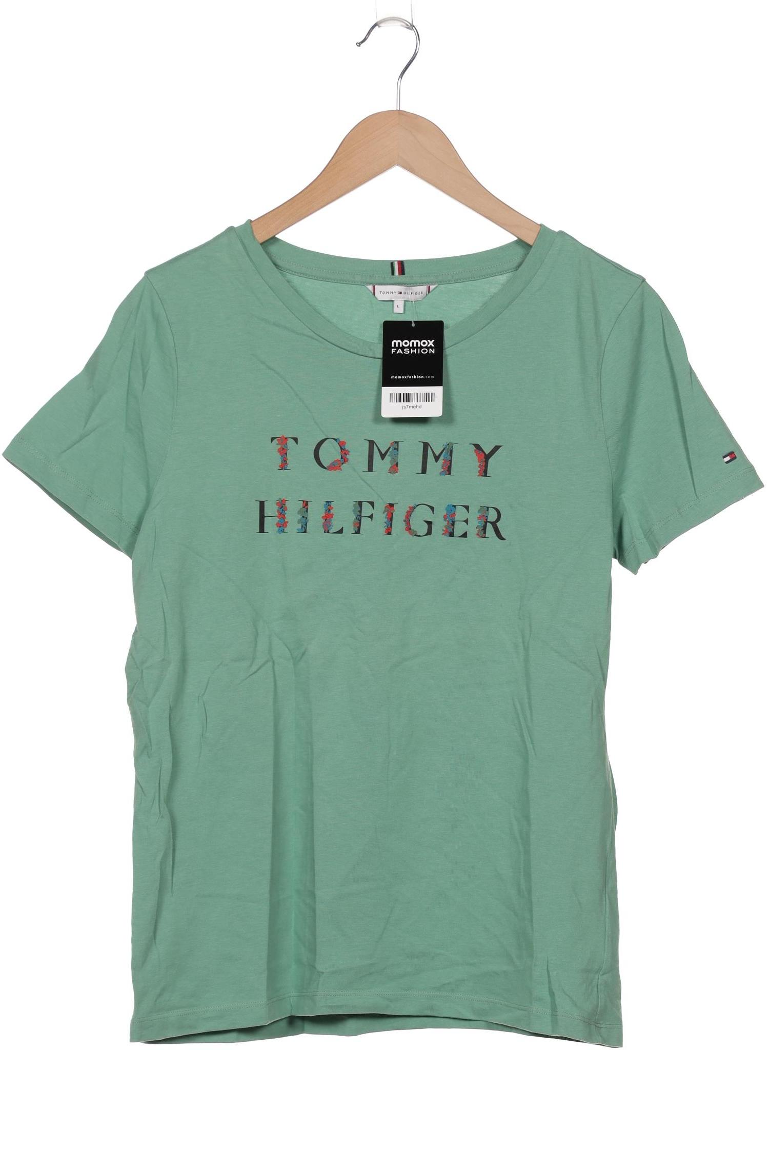 

Tommy Hilfiger Damen T-Shirt, grün, Gr. 42