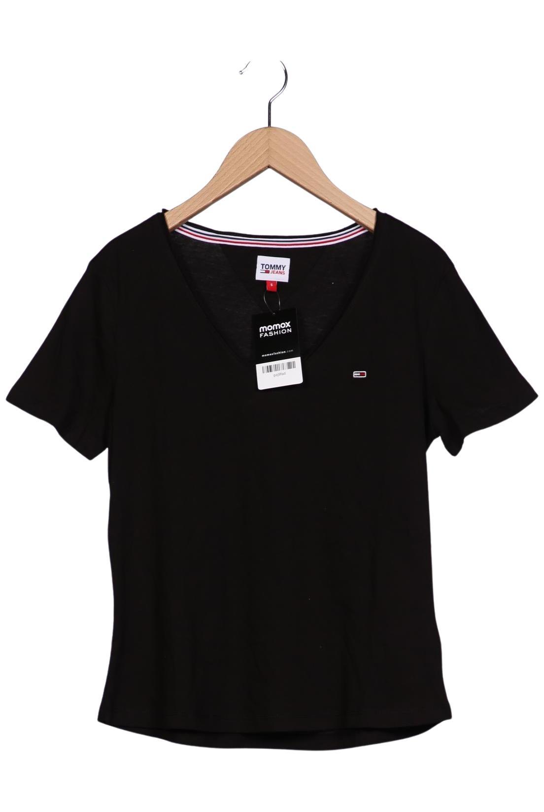 

Tommy Hilfiger Damen T-Shirt, schwarz, Gr. 36