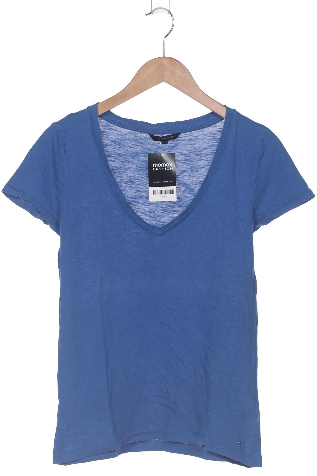 

Tommy Hilfiger Damen T-Shirt, blau, Gr. 38