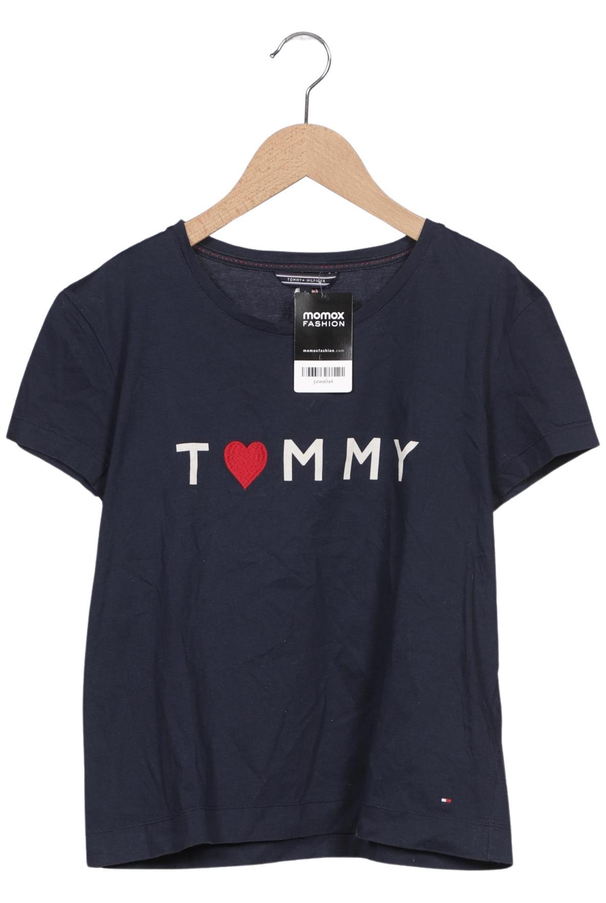 

Tommy Hilfiger Damen T-Shirt, marineblau, Gr. 36