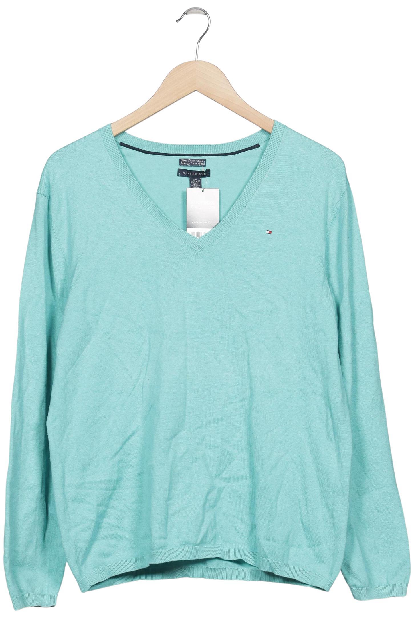 

Tommy Hilfiger Damen Langarmshirt, türkis, Gr. 46