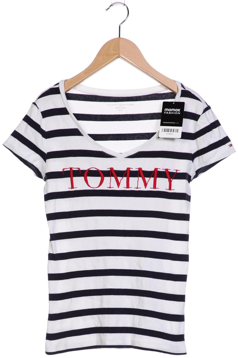 

Tommy Hilfiger Damen T-Shirt, marineblau, Gr. 36