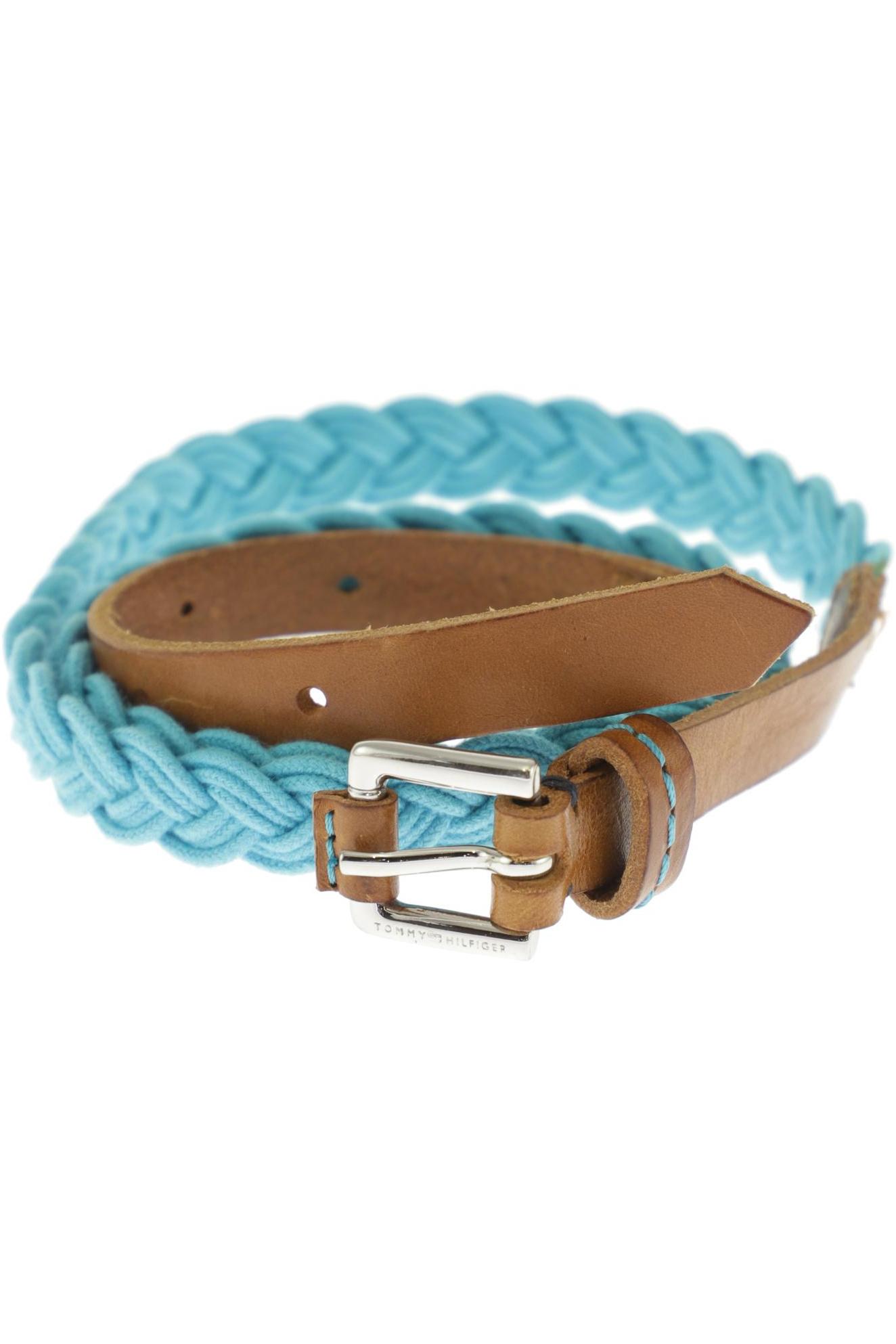 

Tommy Hilfiger Damen Gürtel, blau, Gr. 80