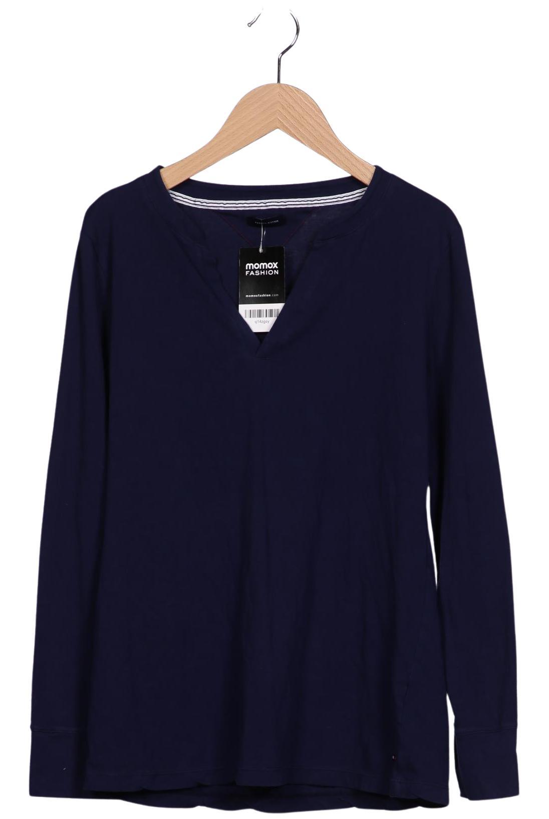 

Tommy Hilfiger Damen Langarmshirt, marineblau, Gr. 38