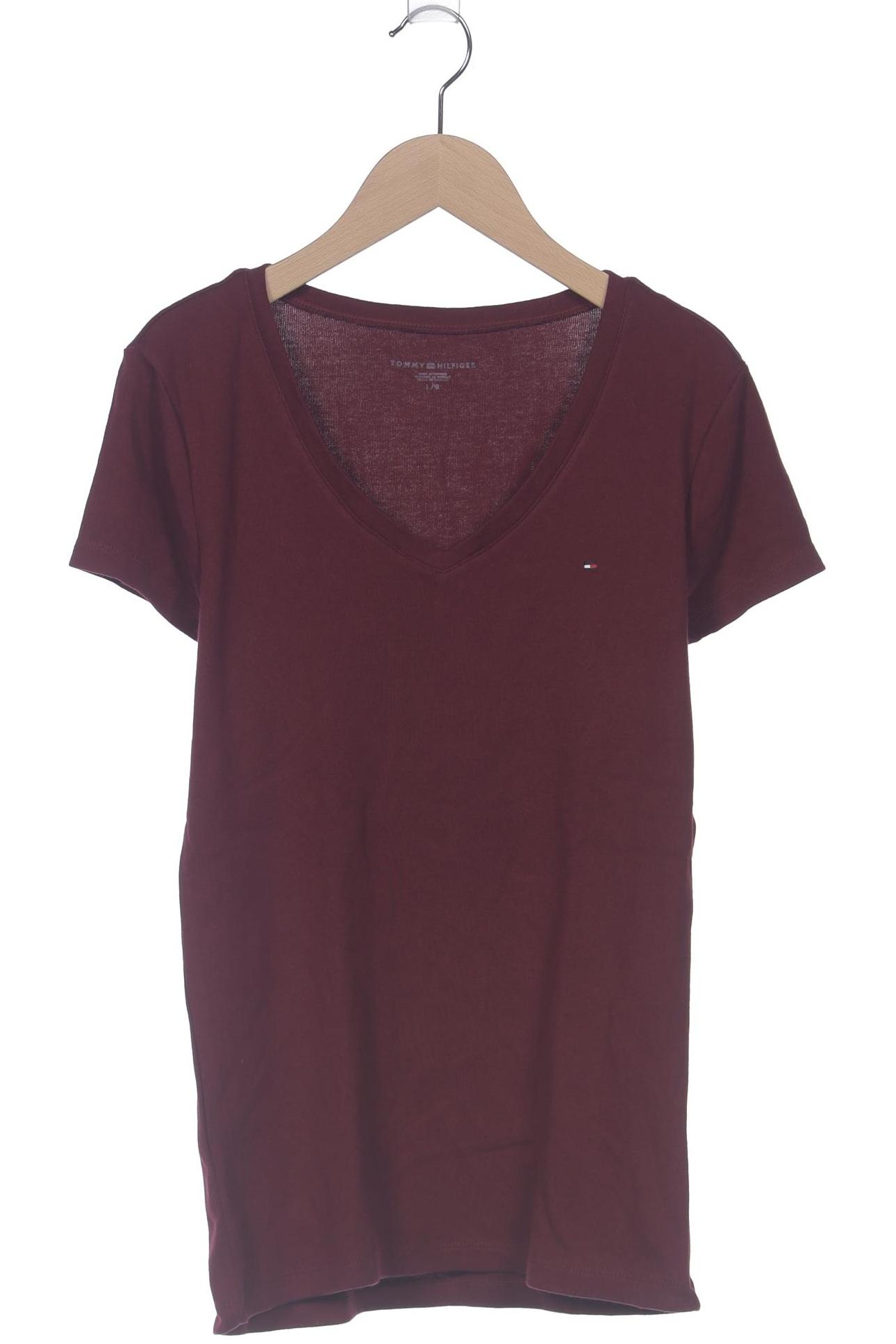 

Tommy Hilfiger Damen T-Shirt, bordeaux, Gr. 42