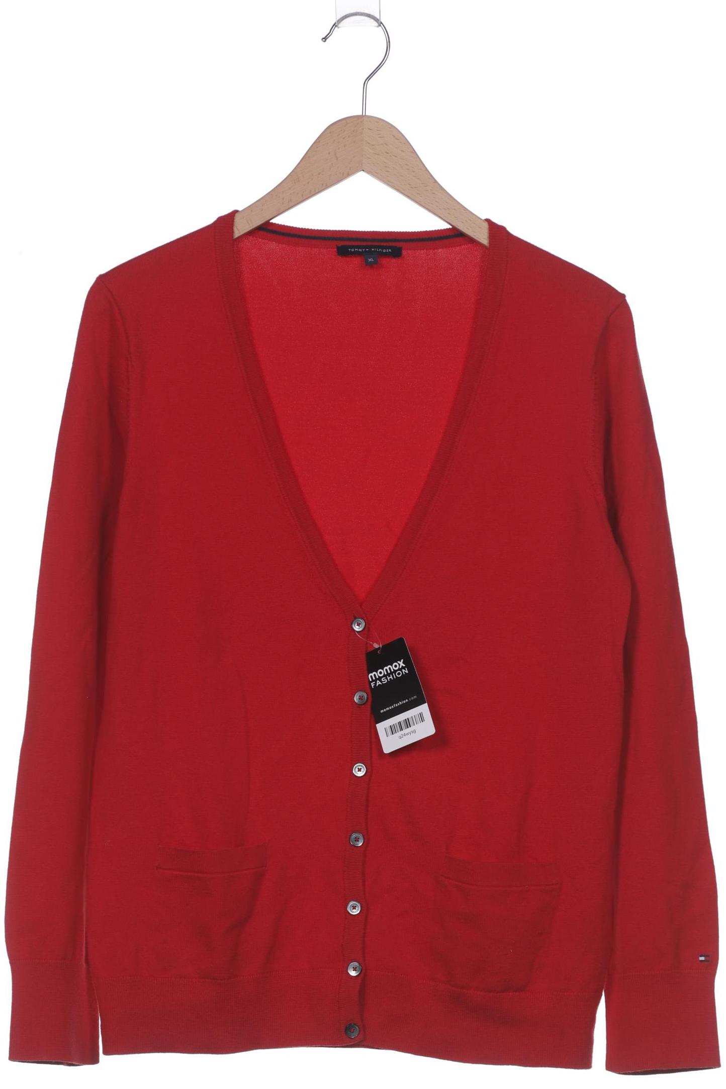 

Tommy Hilfiger Damen Strickjacke, rot, Gr. 44